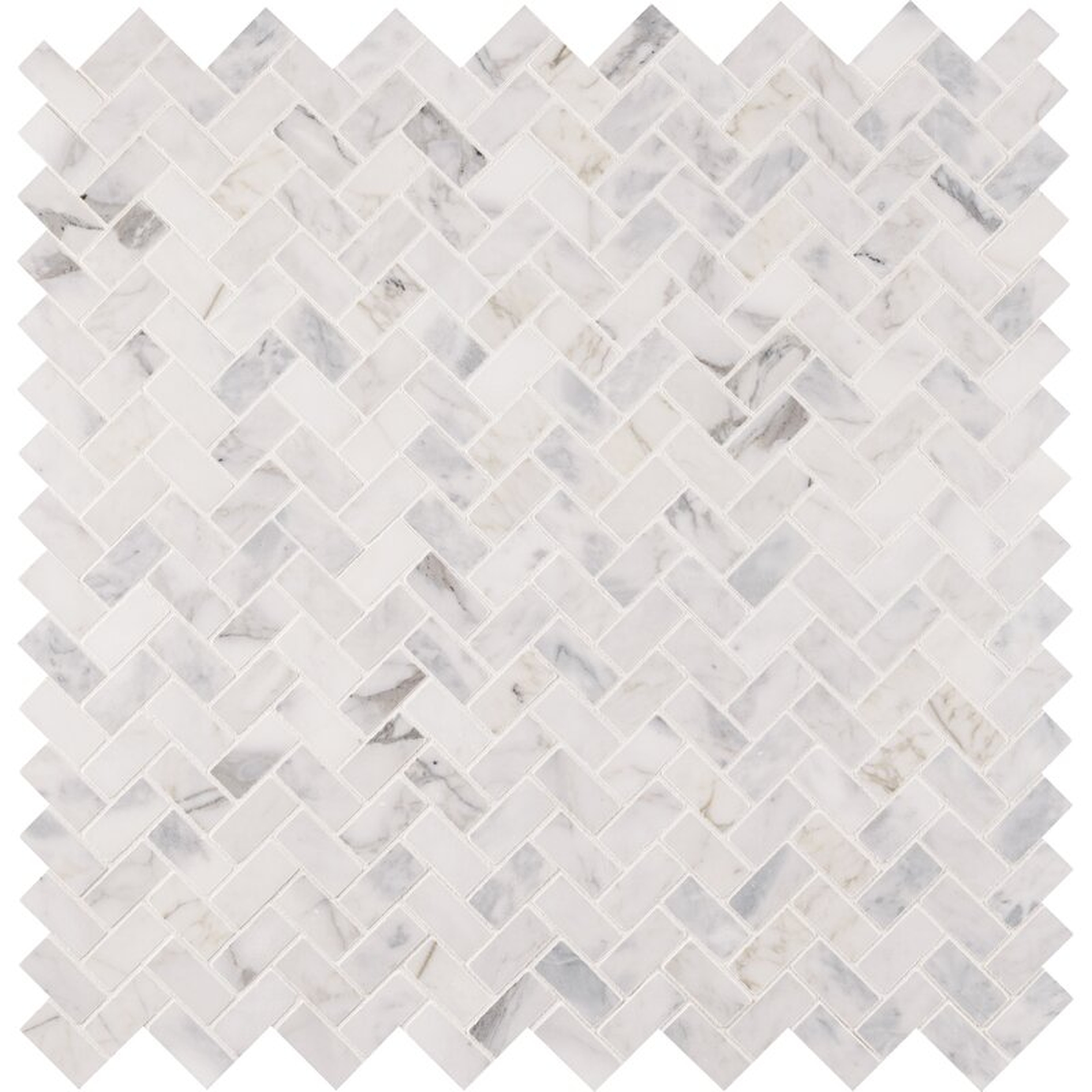 Madeline 1" x 2" Marble Mosaic Tile- per box - AllModern