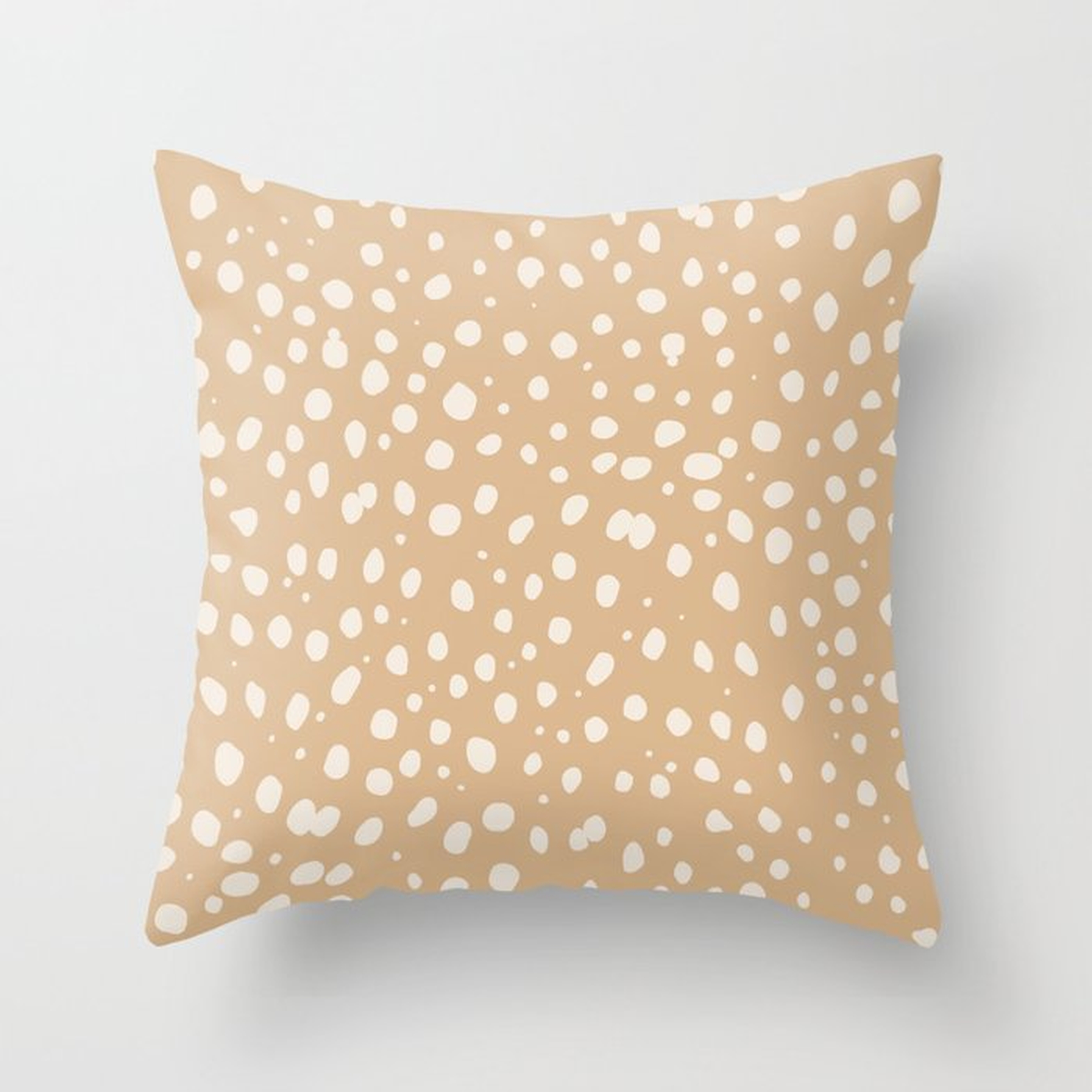 Leopard Throw Pillow by Sorbetedelimon 20 x 20 - Society6