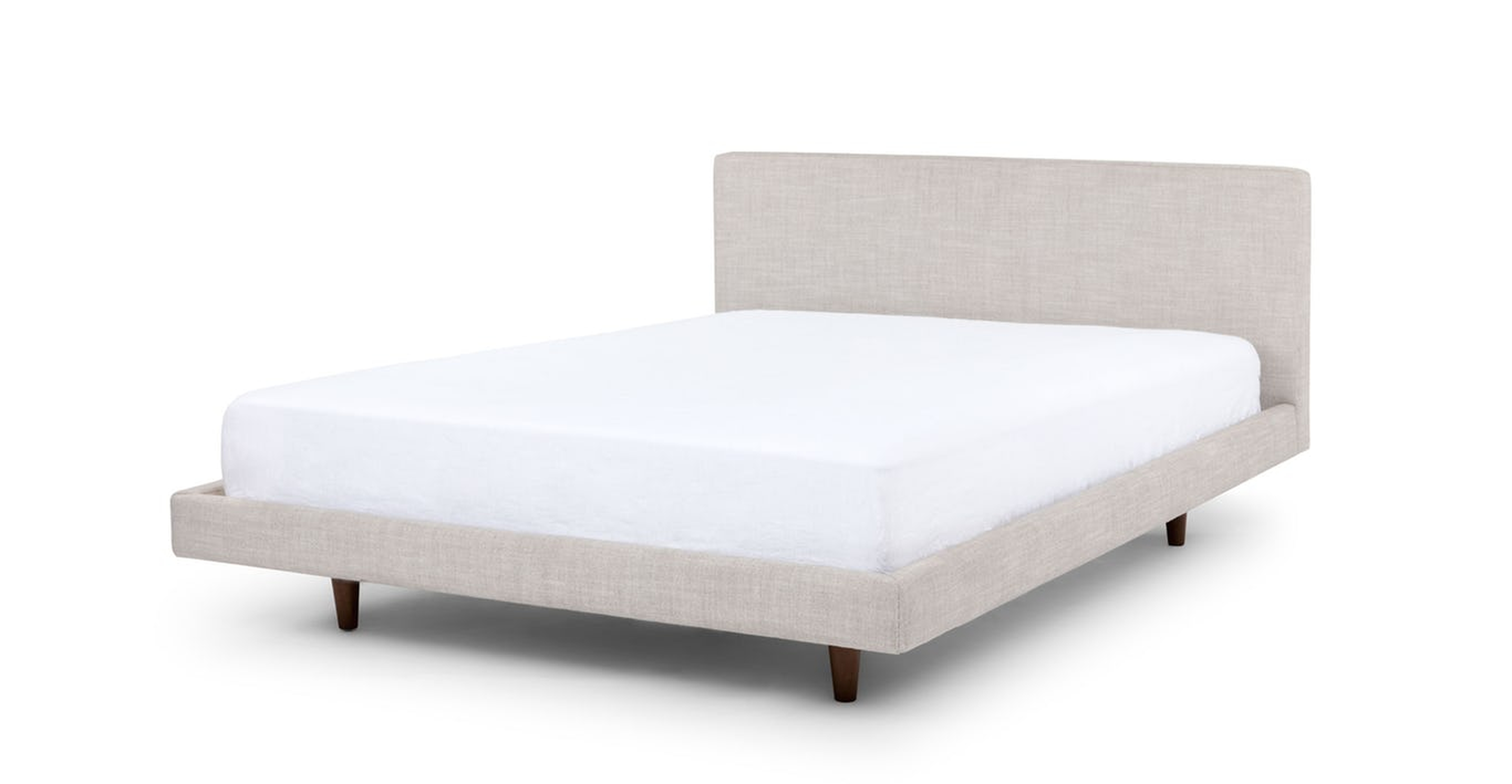 Tessu Clay Taupe King Bed - Article
