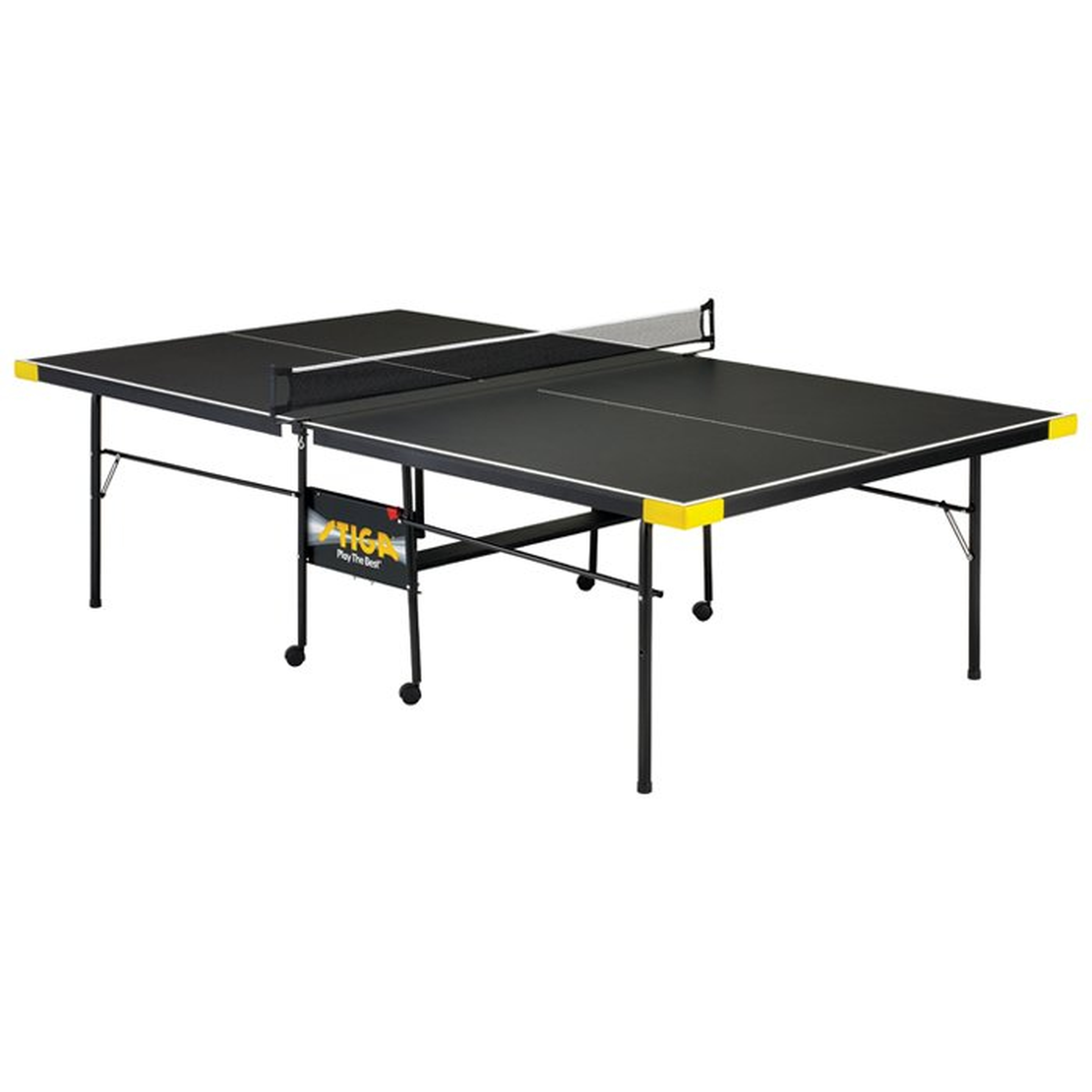 Stiga Legacy Regulation Foldable Indoor Table Tennis Table - Wayfair