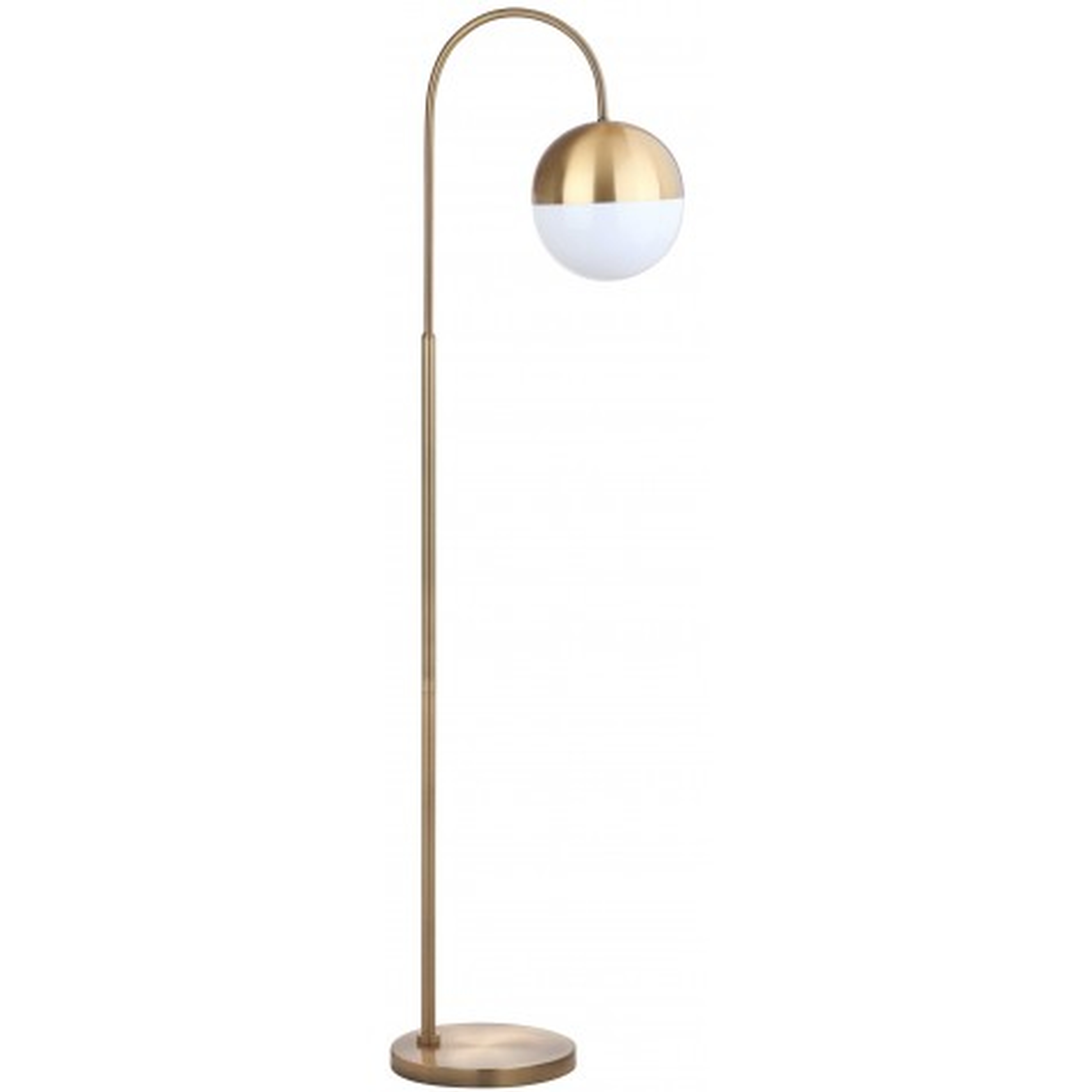 Jonas 55.5" Floor Lamp, Gold - Arlo Home