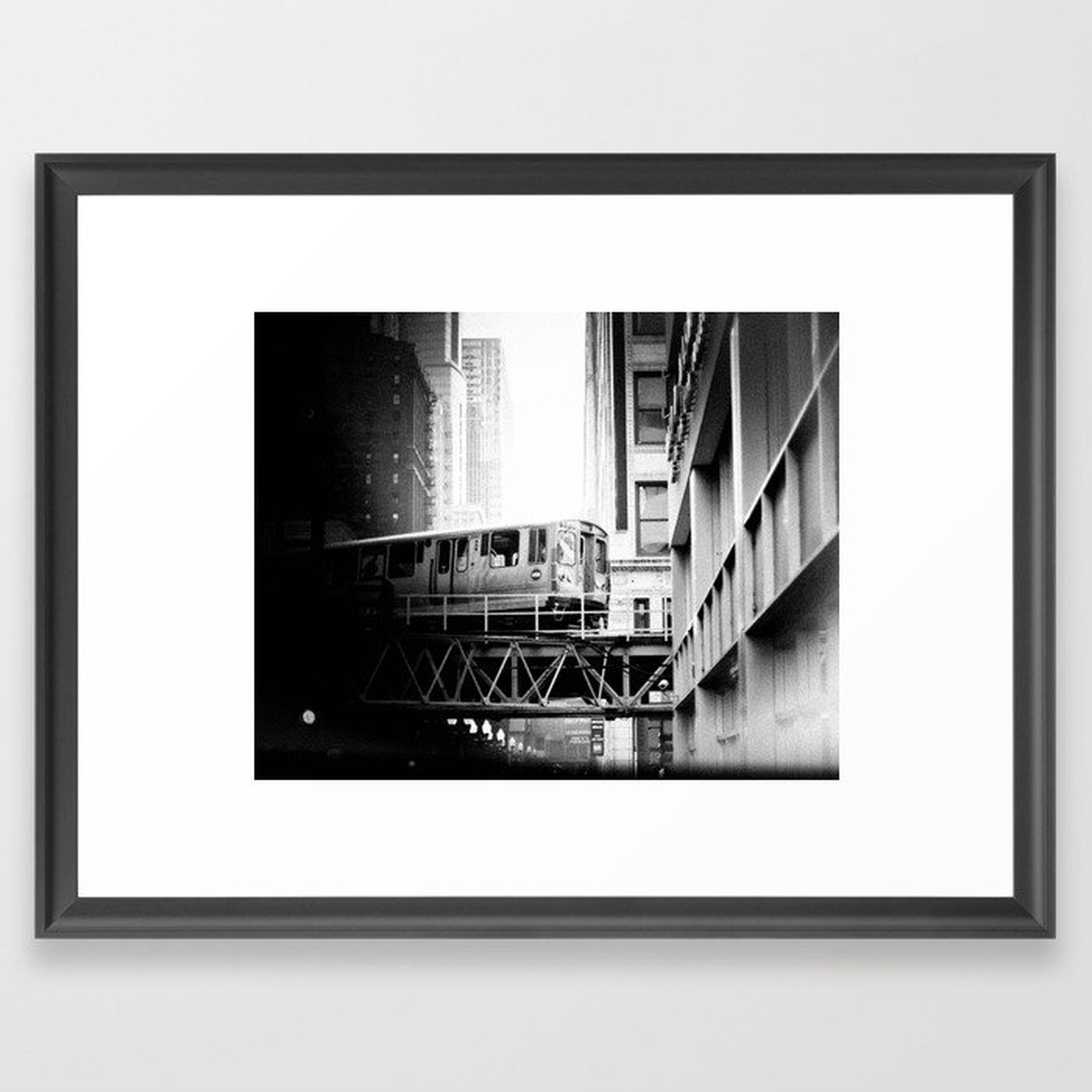 Chicago Skyway Framed Art Print - Society6