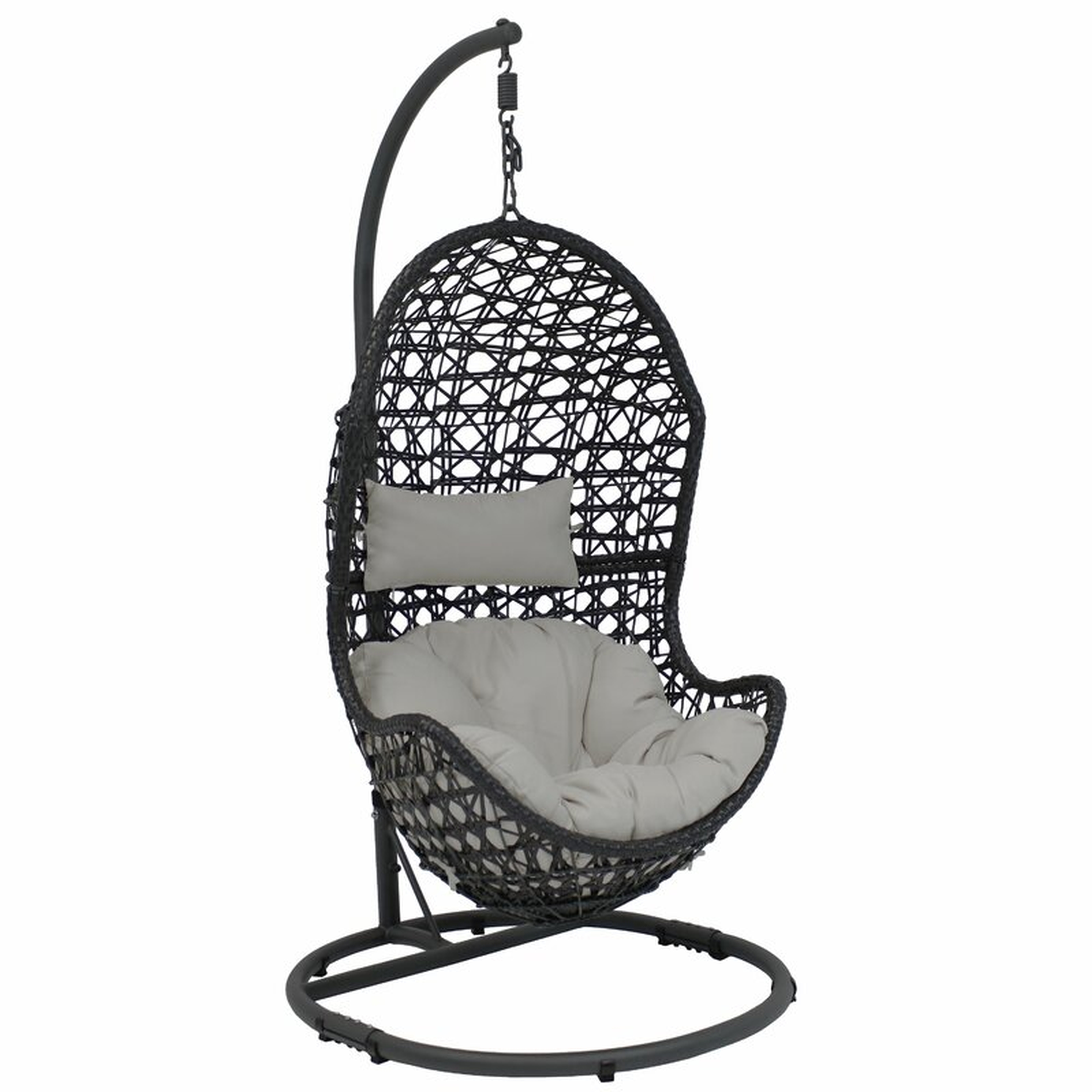 Abrams Hanging Egg Chair Hammock with Stand - Wayfair