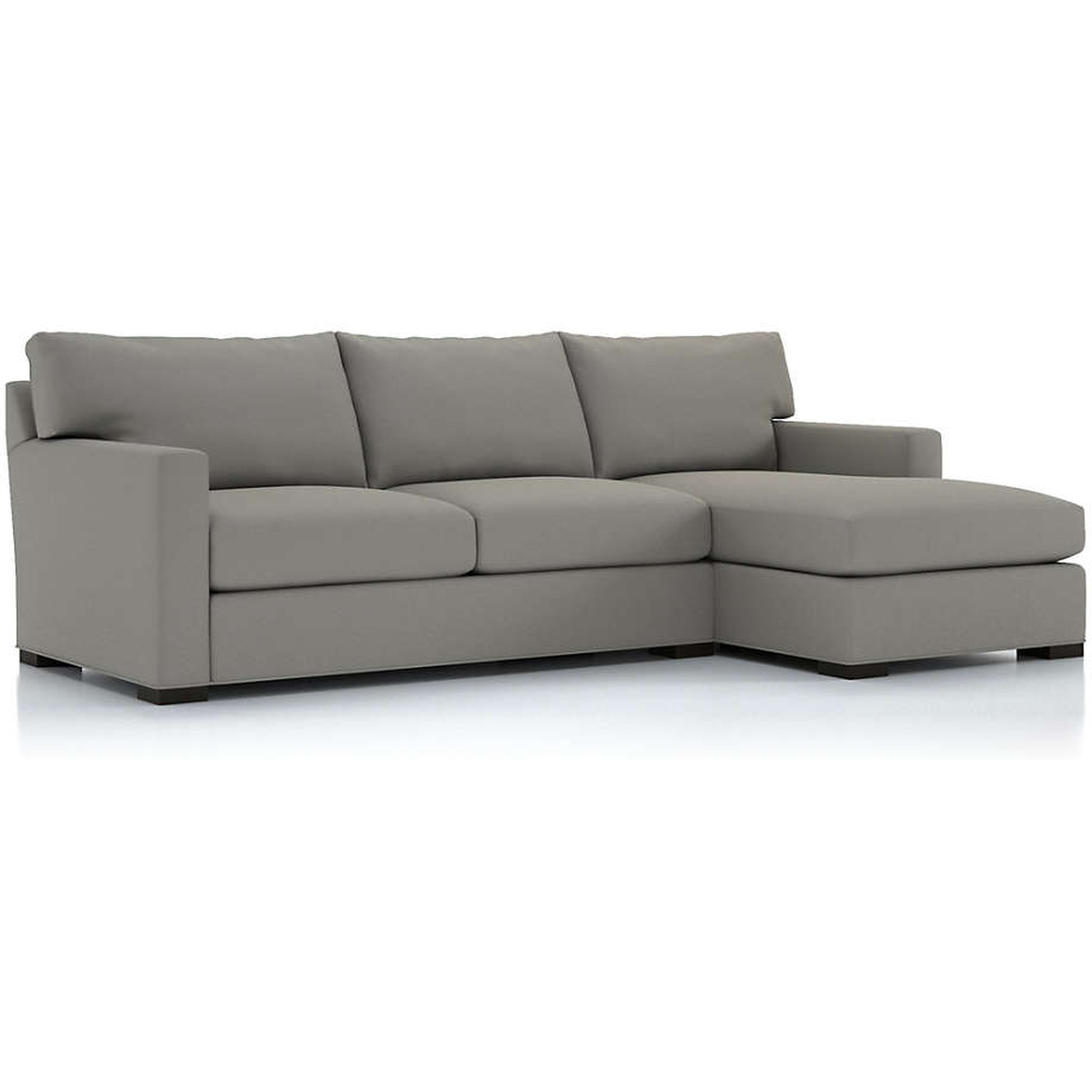 Axis II 2-Piece Sectional Sofa Right ARm - Crate and Barrel