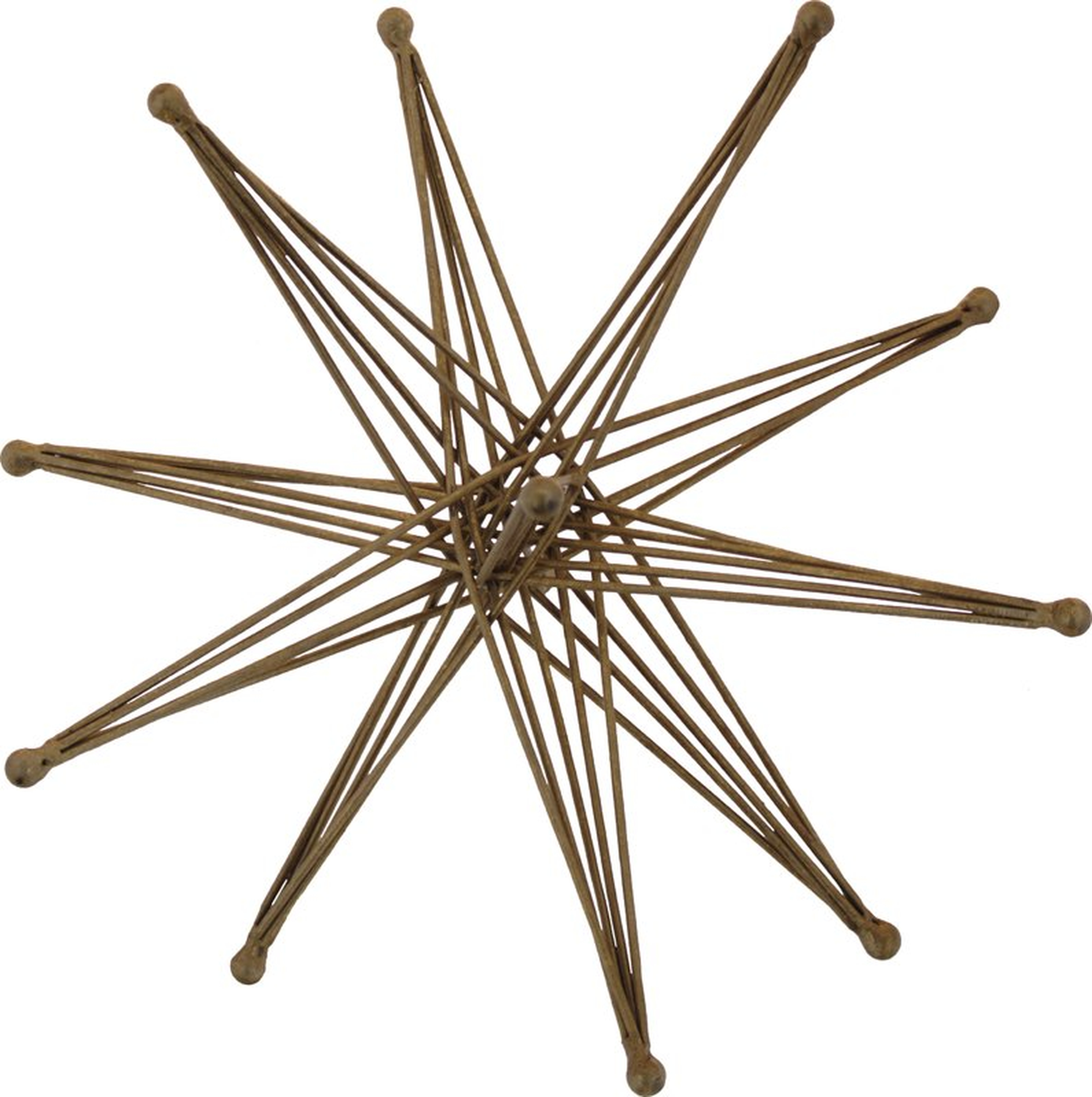 Wire Exploding Star Sculpture - AllModern