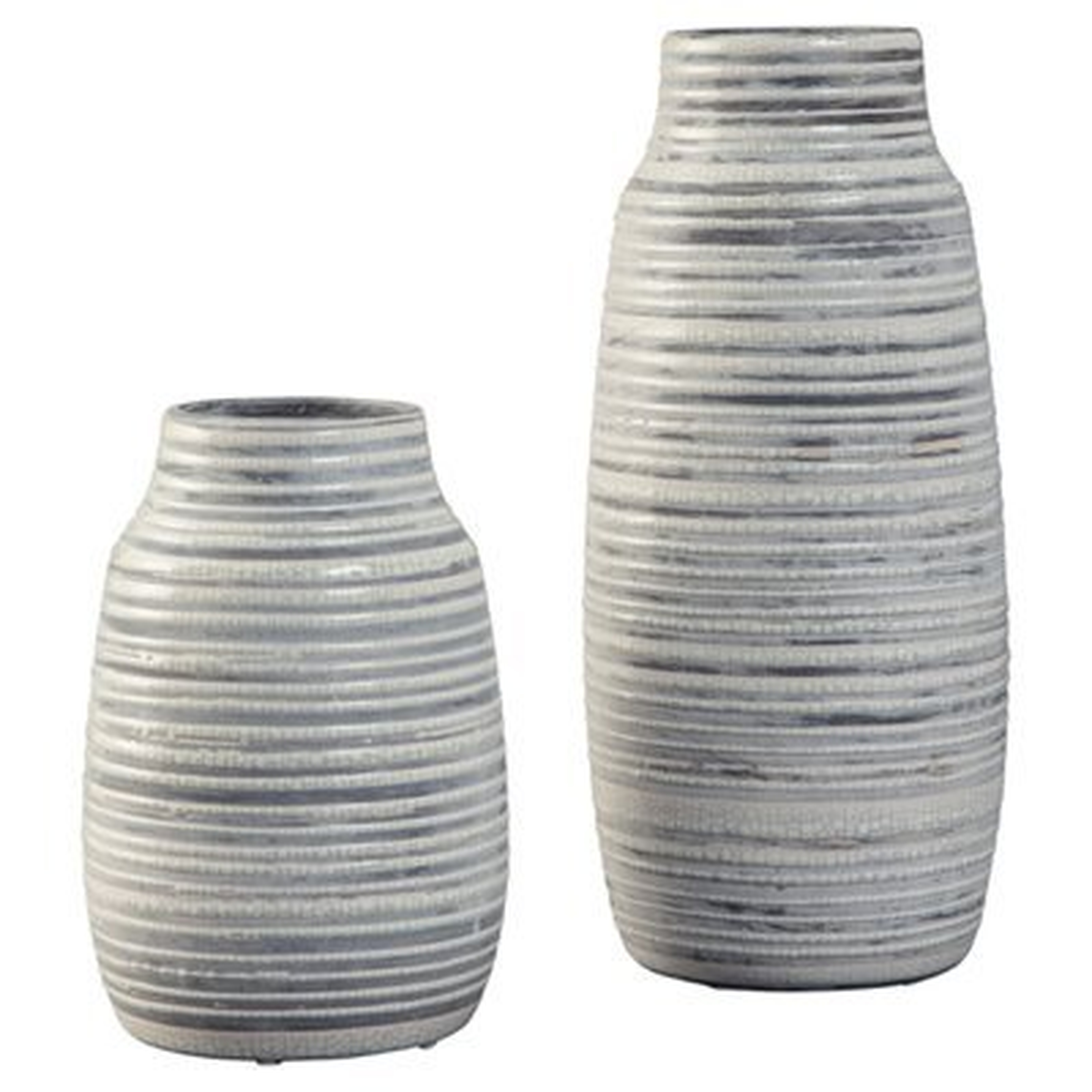 Wesham 2 Piece Table Vase Set - Wayfair