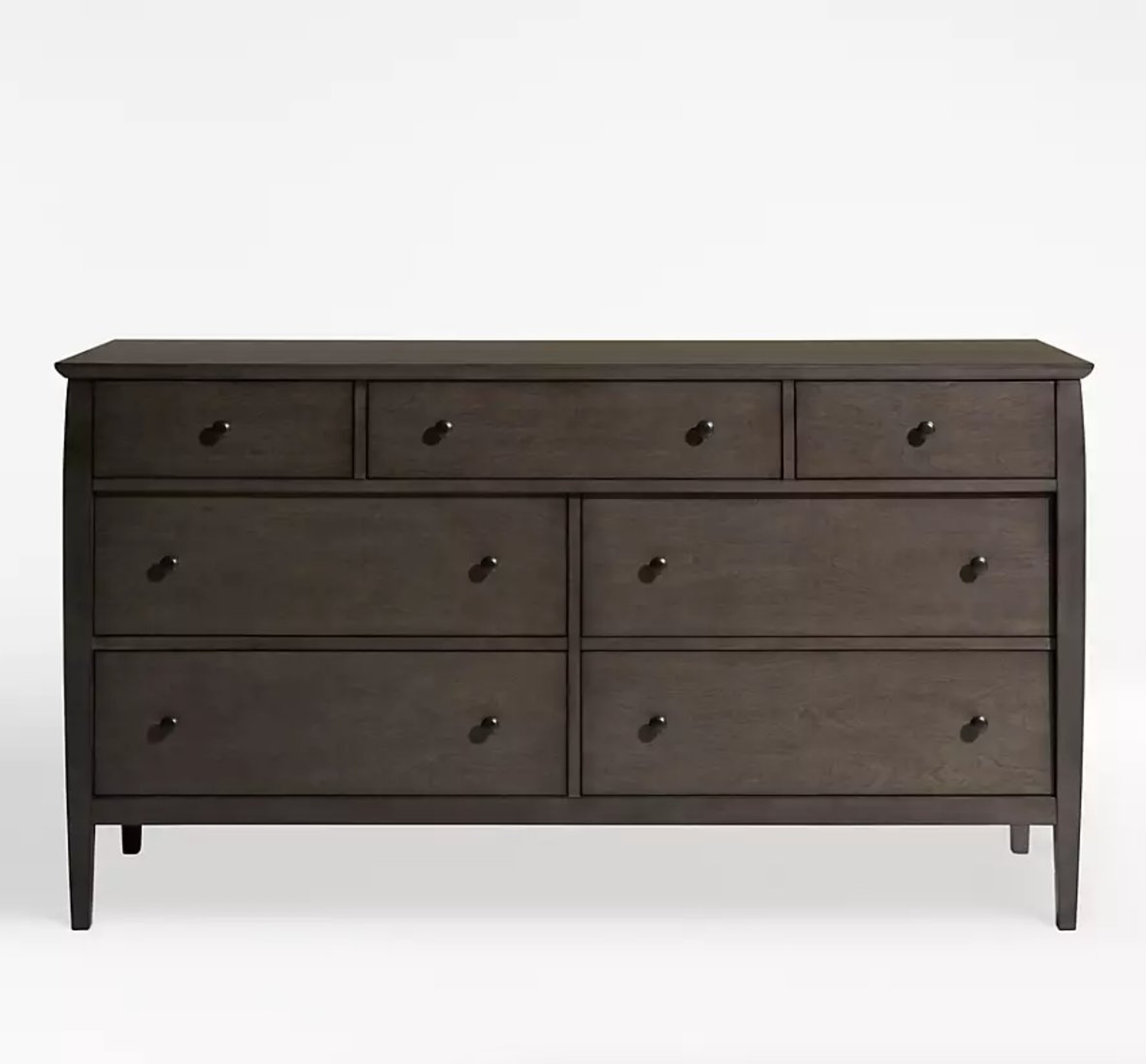 Mason 7-Drawer Dresser, Shadow Gray (Ships late April) - Crate and Barrel