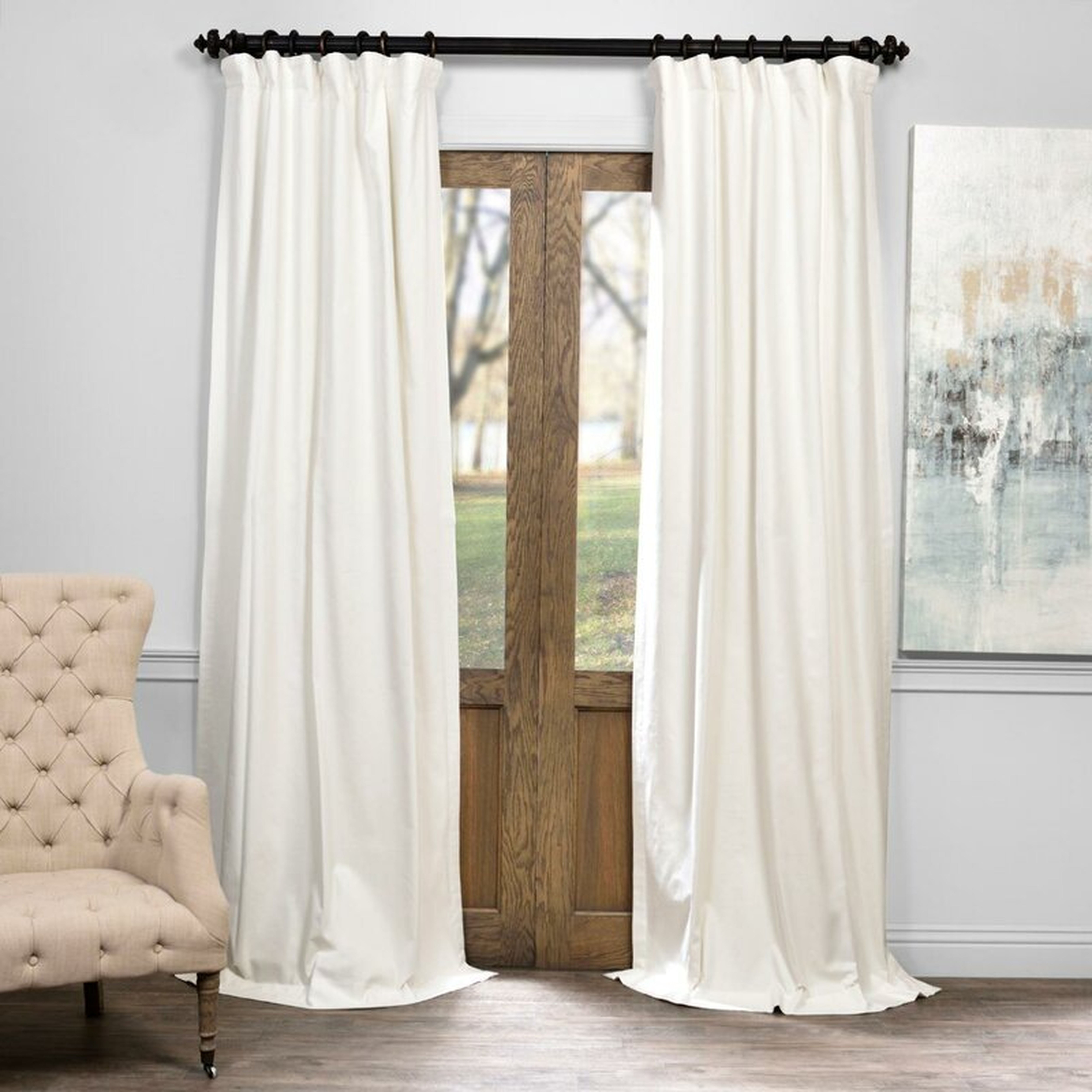 Bryce Solid Max Blackout Thermal Rod Pocket Curtains - Wayfair
