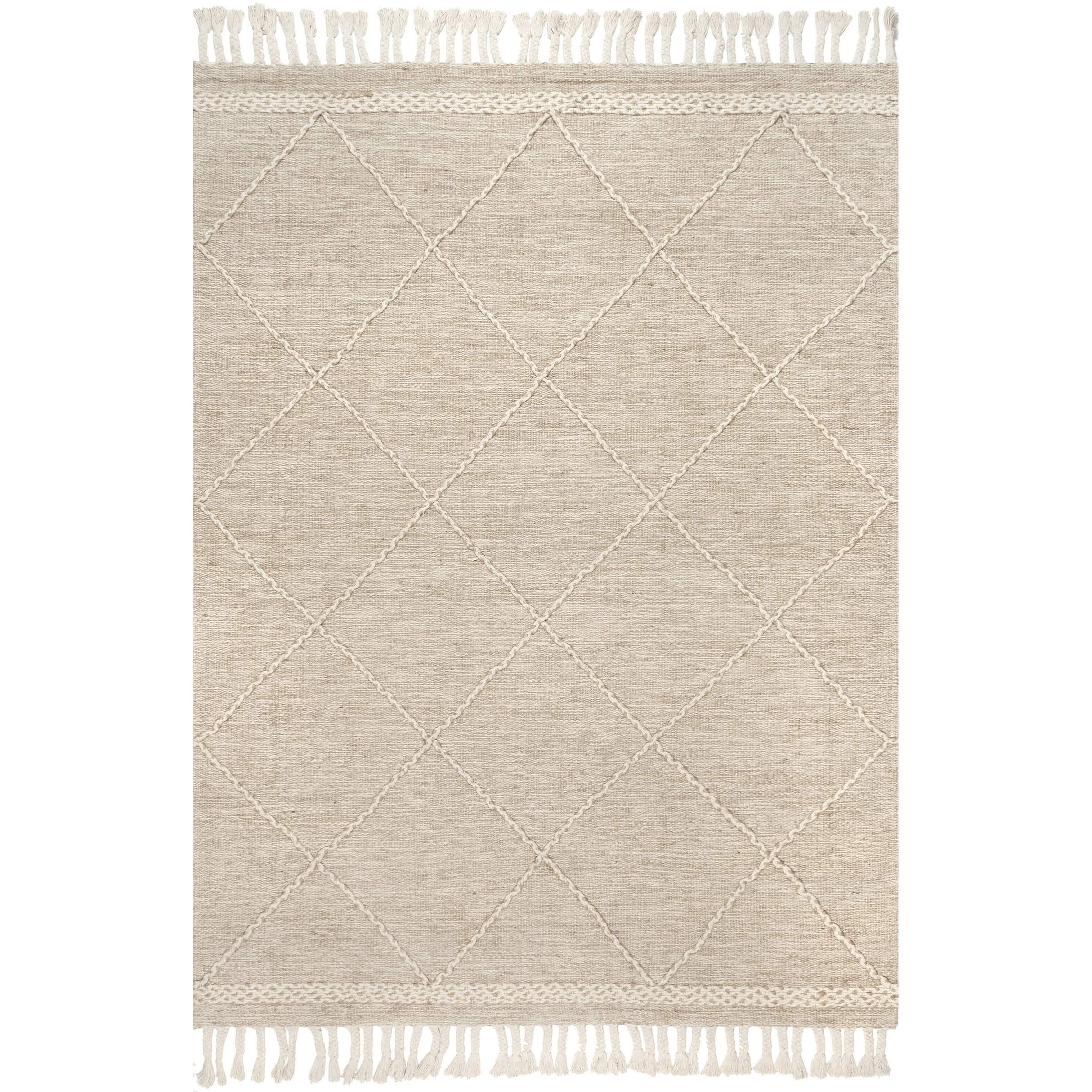 Elana Textured Jute and Cotton Tassel 8'x10' - nuloom