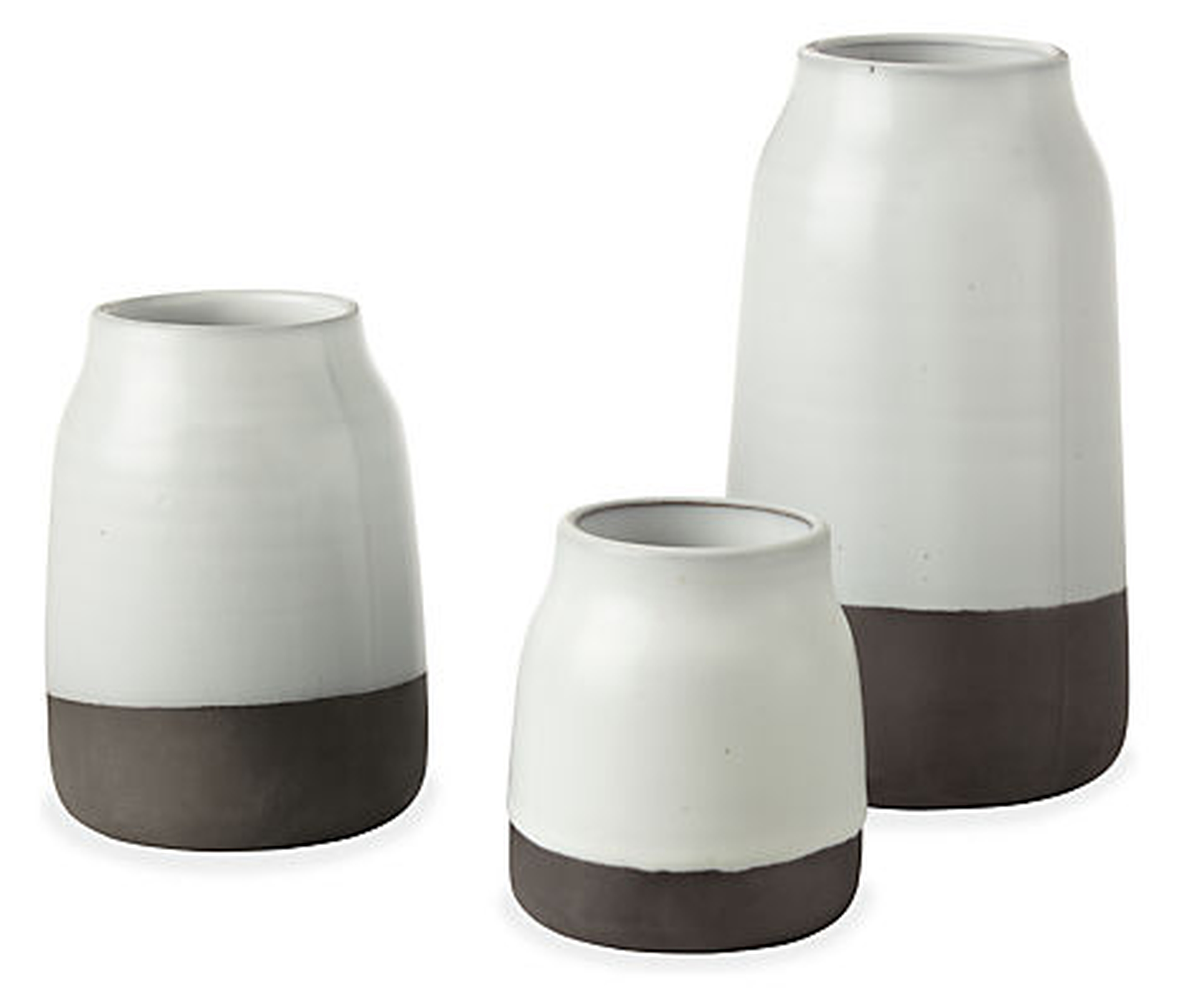Meadow Vases in Ivory - Large Vase - Room & Board