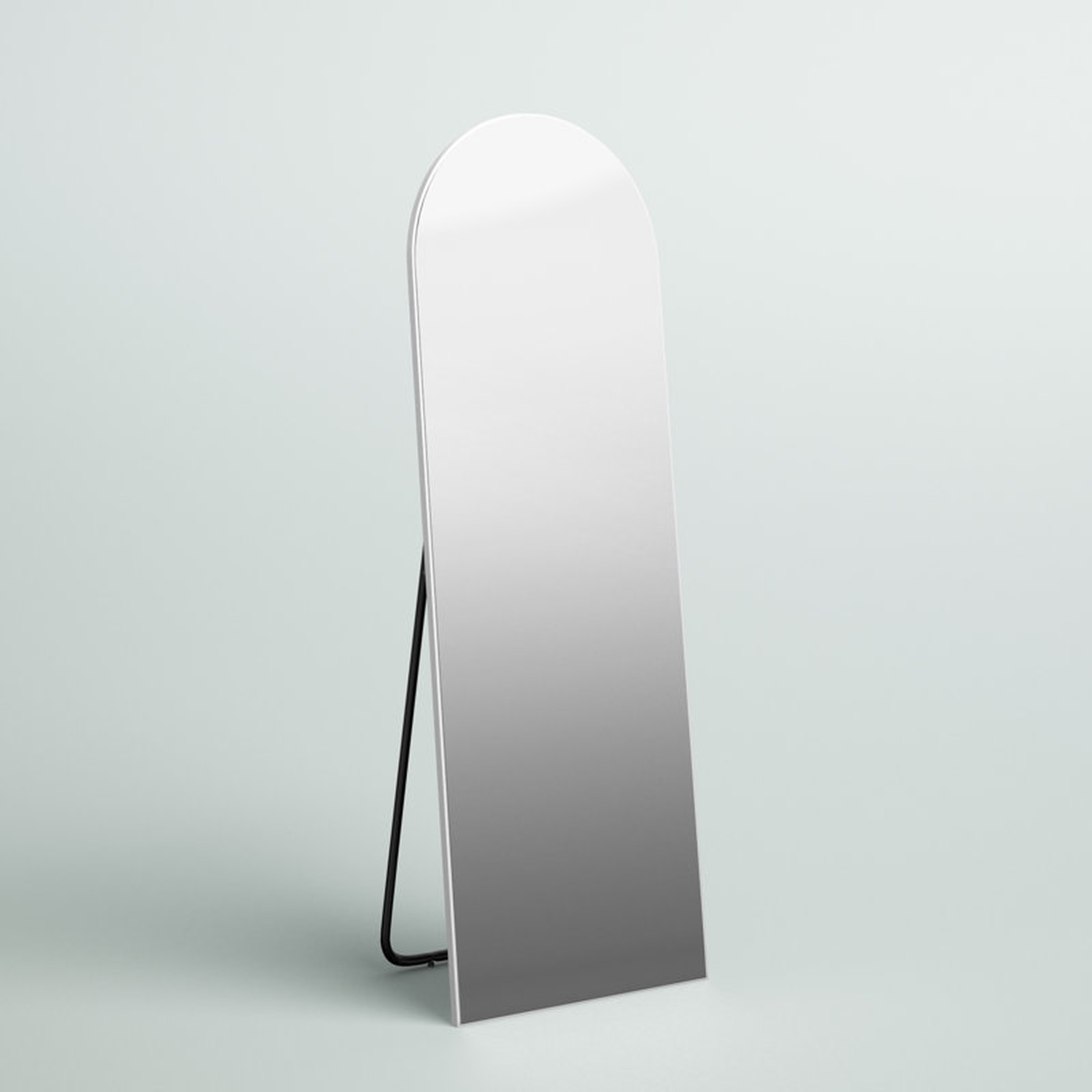Greta Sleek Arched-Top Wall Mirror - Wayfair