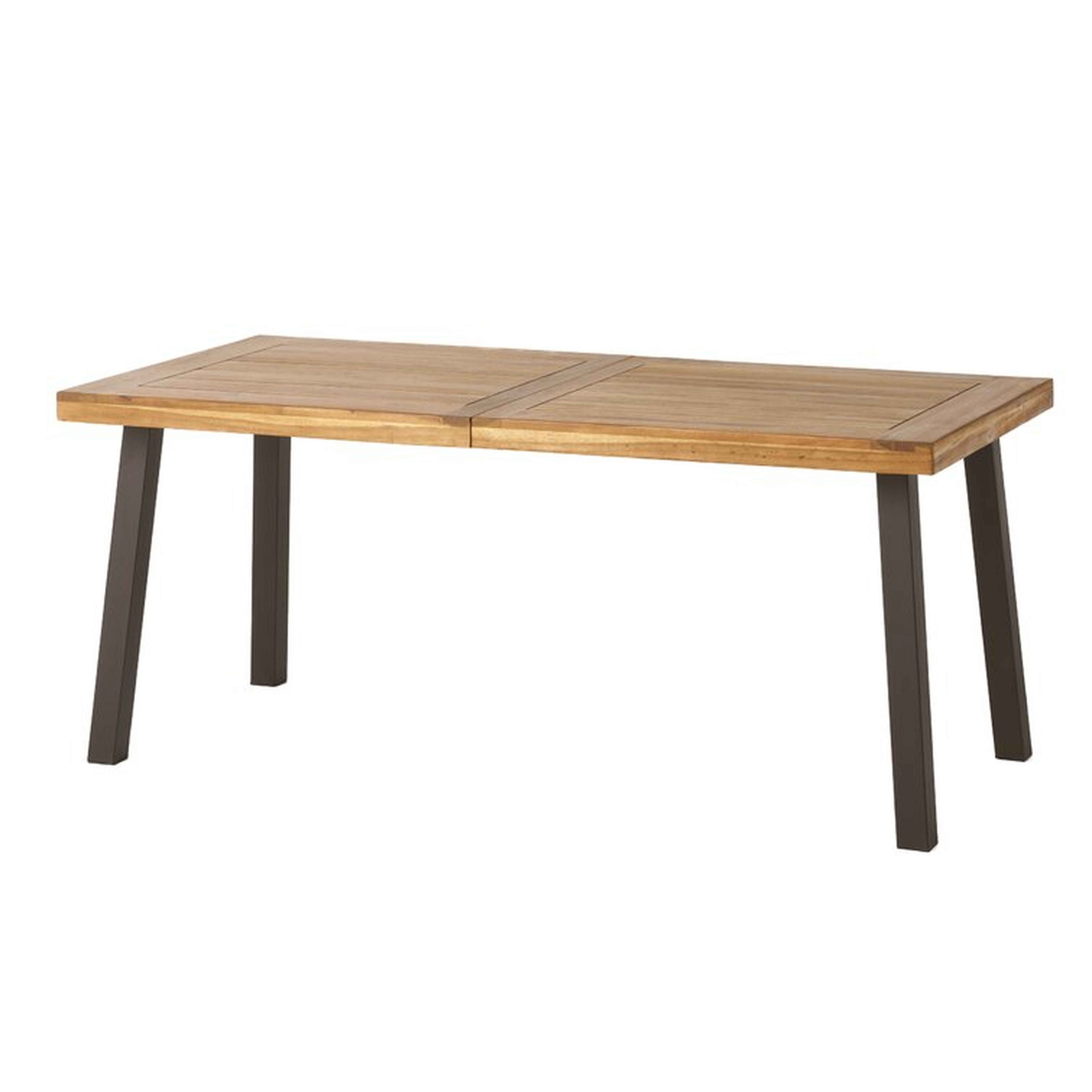 Isidore Folding Wooden Dining Table - Wayfair