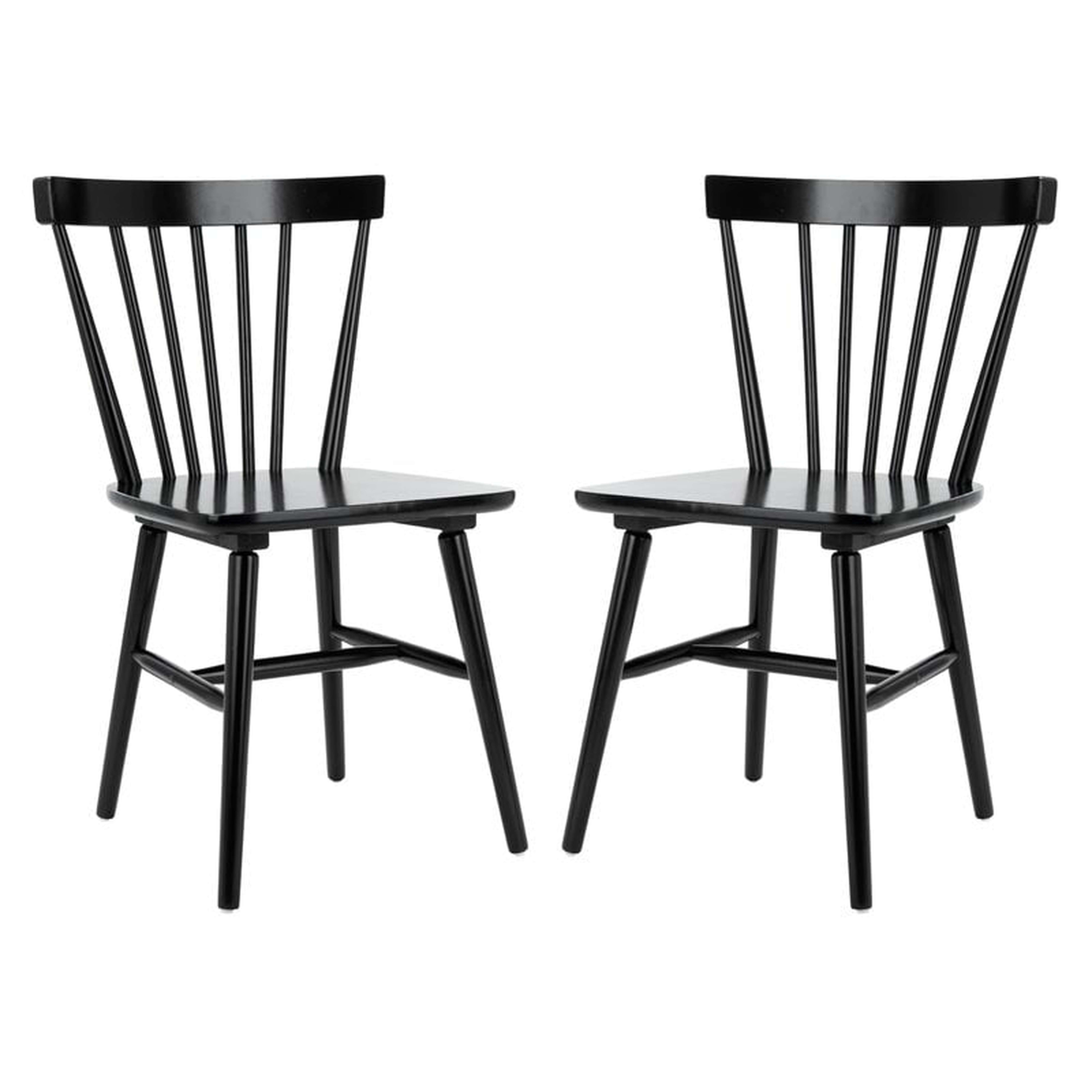 Siloam Solid Wood Windsor Back Side Chairs - set of 2 - Wayfair