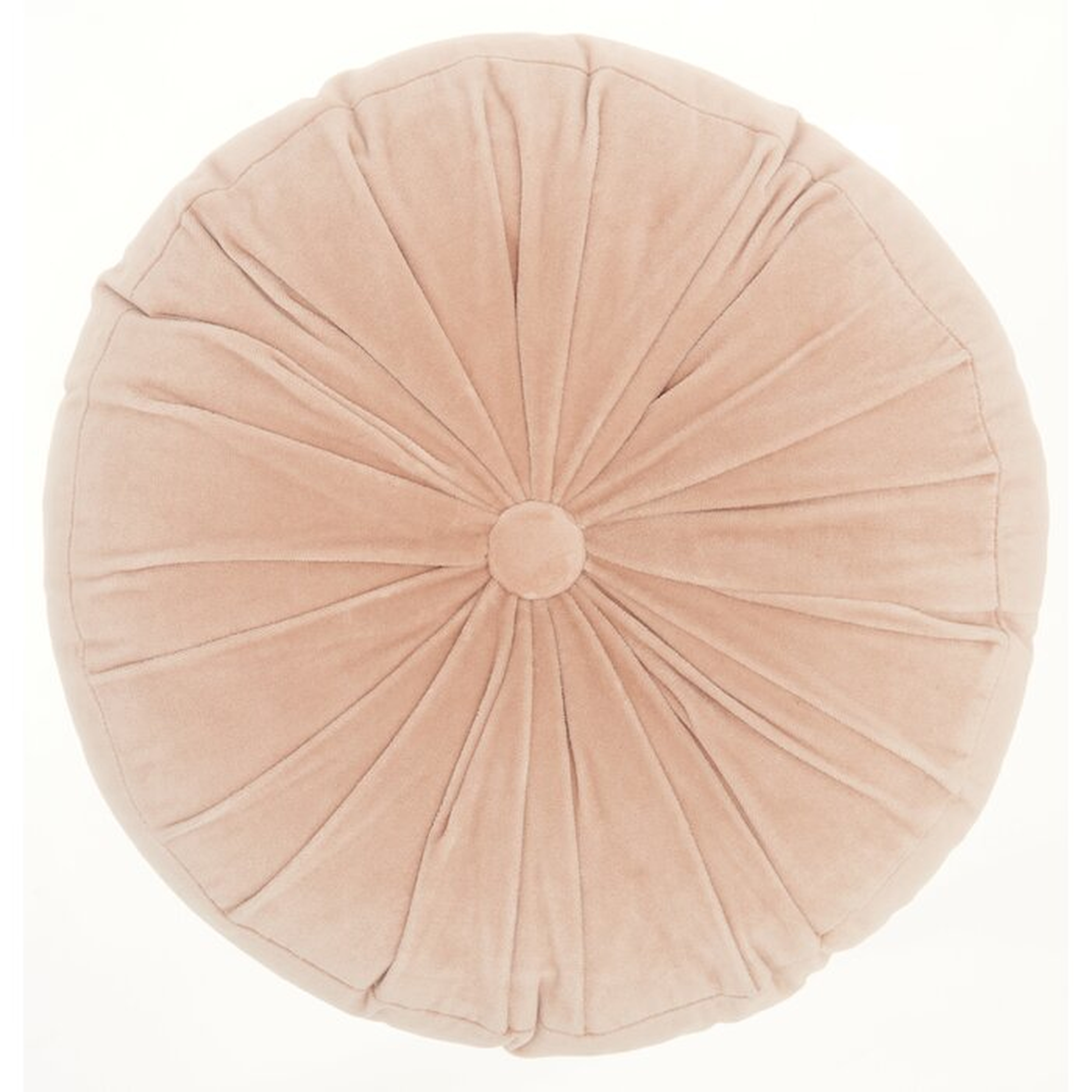 Gaelle Round Cotton Pillow Cover & Insert - AllModern