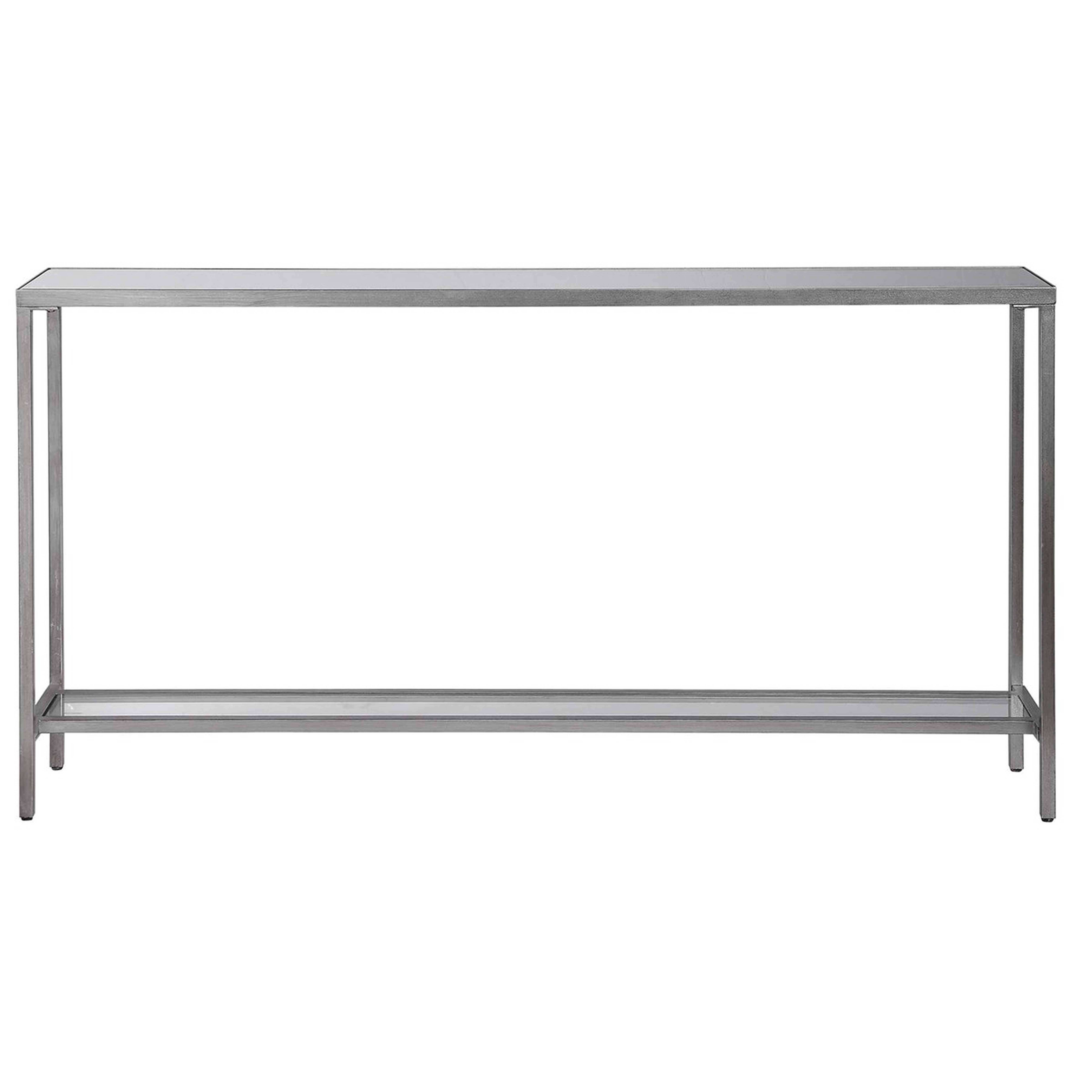 Hayley Silver Console Table - Hudsonhill Foundry