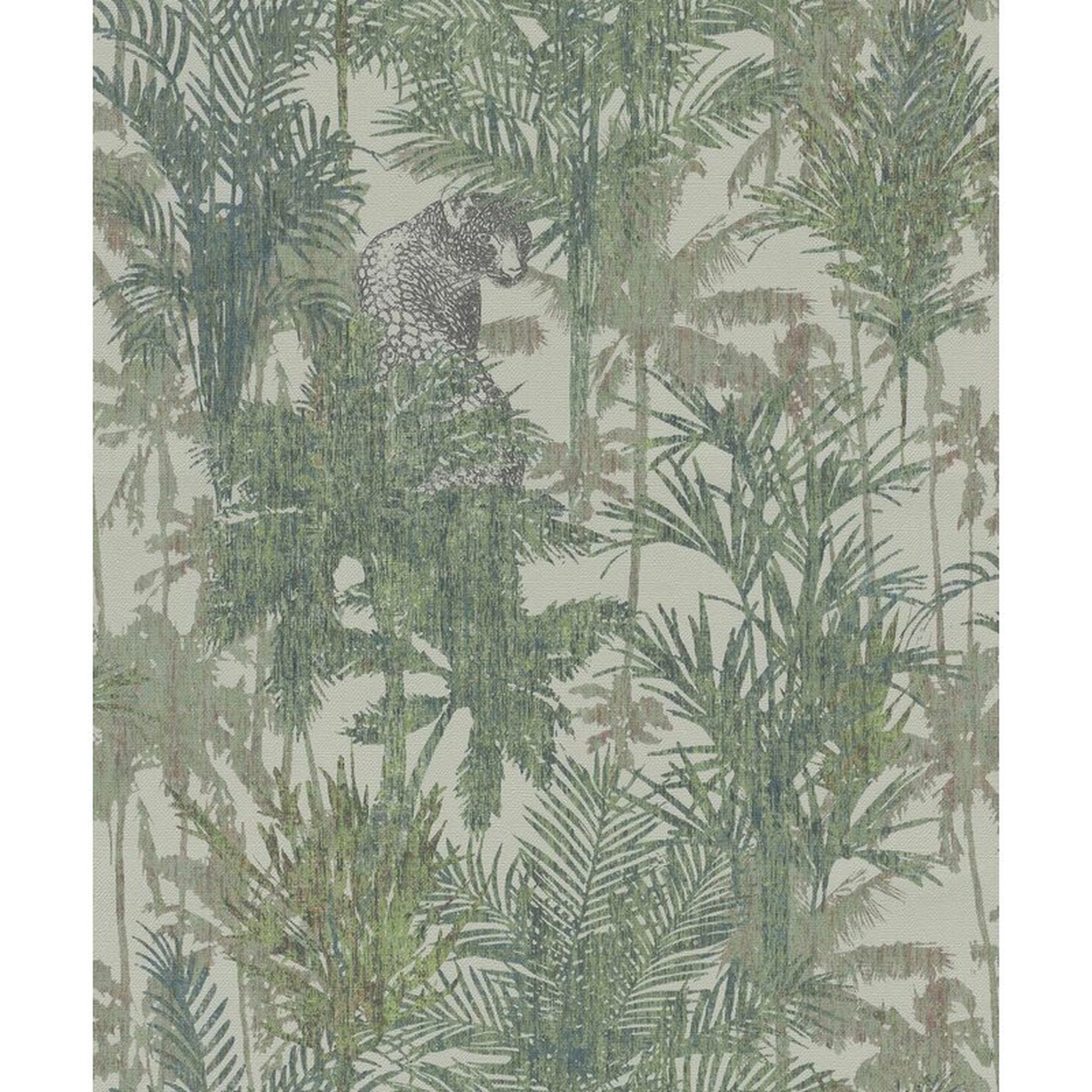 Jack Hidden in Jungle 33' L x 21" W Textured Wallpaper Roll - Wayfair