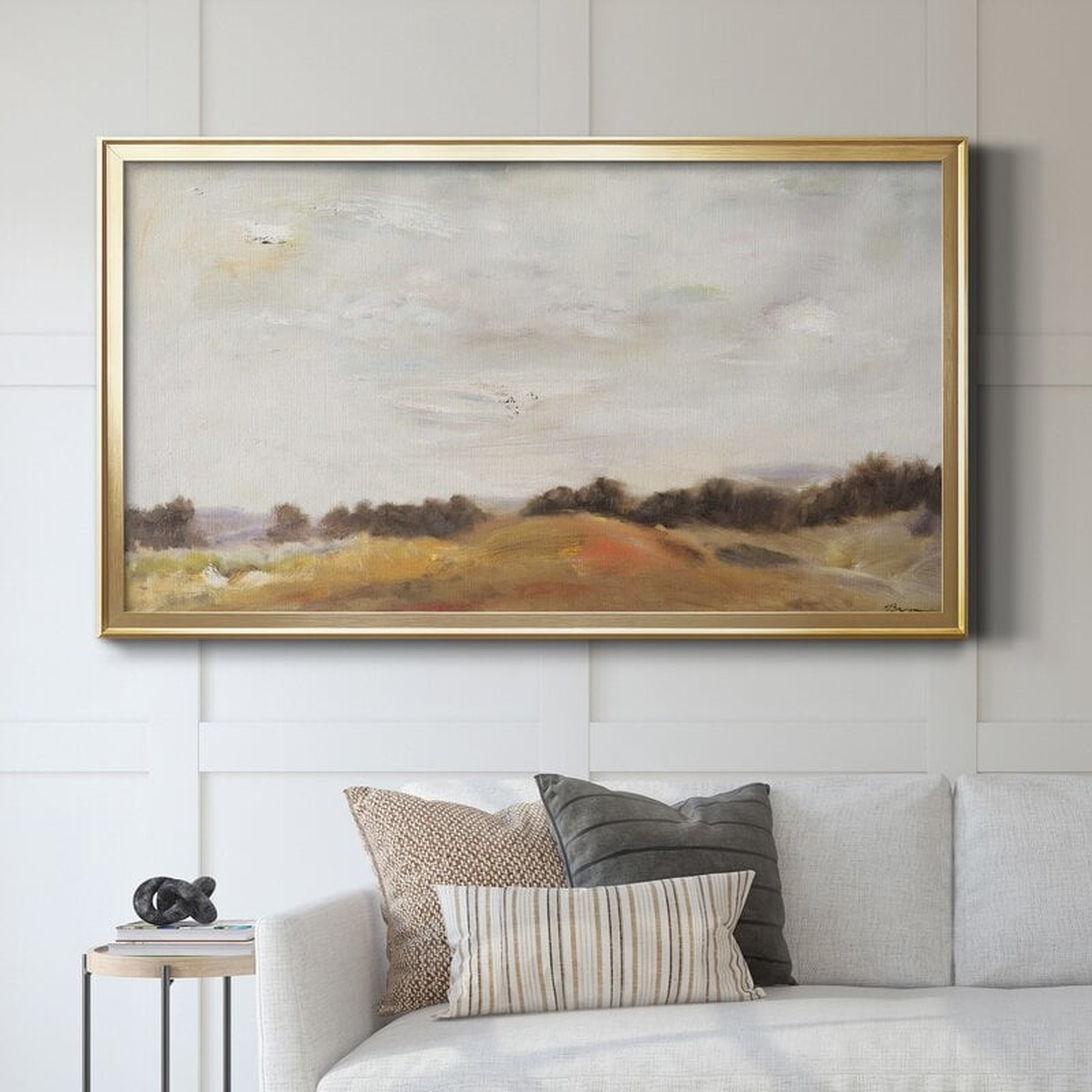 Fields Of Gold - Picture Frame Print on Canvas - Wayfair