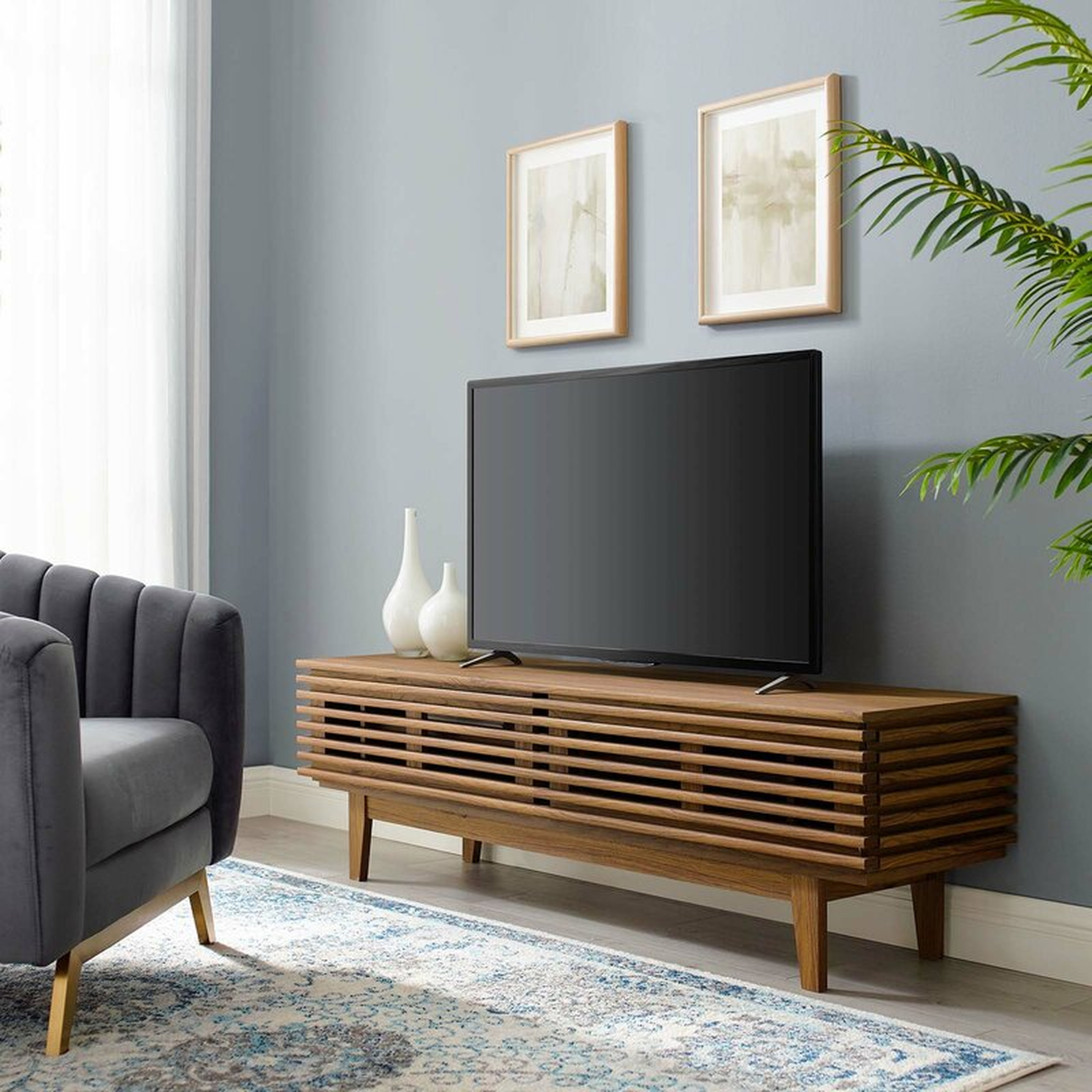 Wigington TV Stand for TVs up to 70"; Back in Stock Jan 1, 2021. - Wayfair