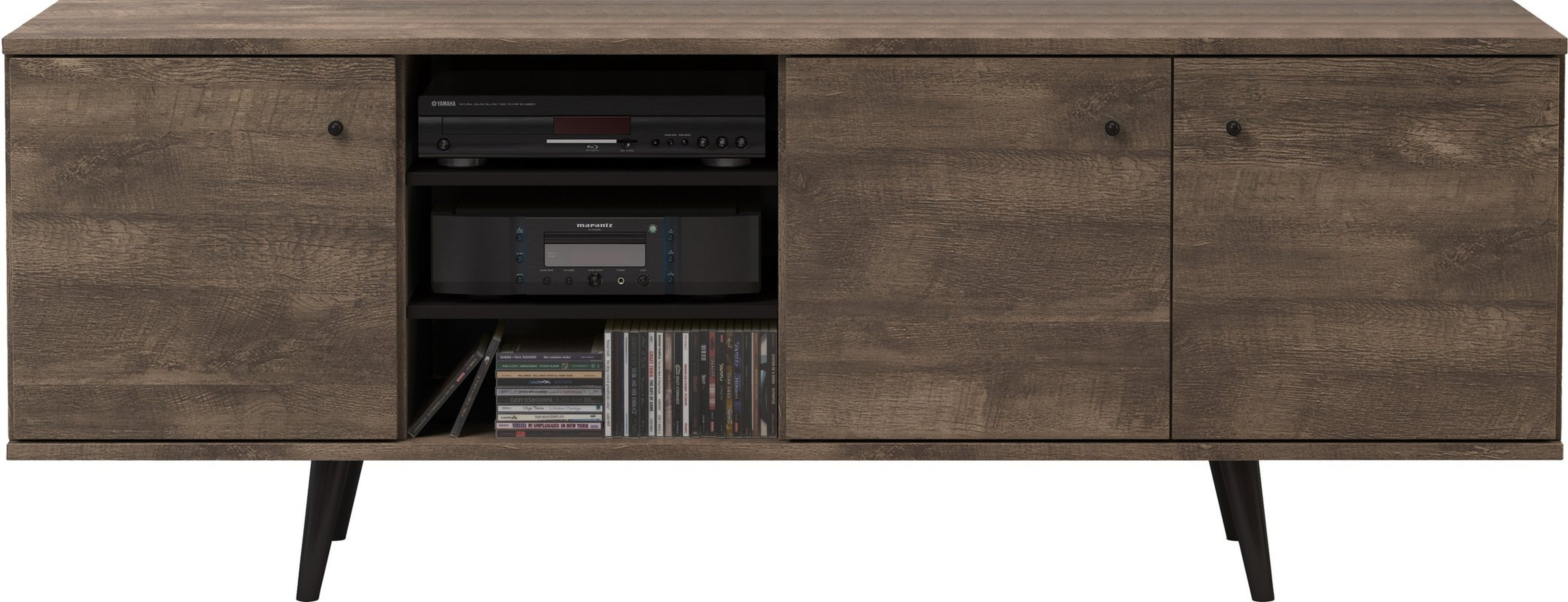 Norloti TV Stand for TVs up to 78" Distressed Brown - AllModern