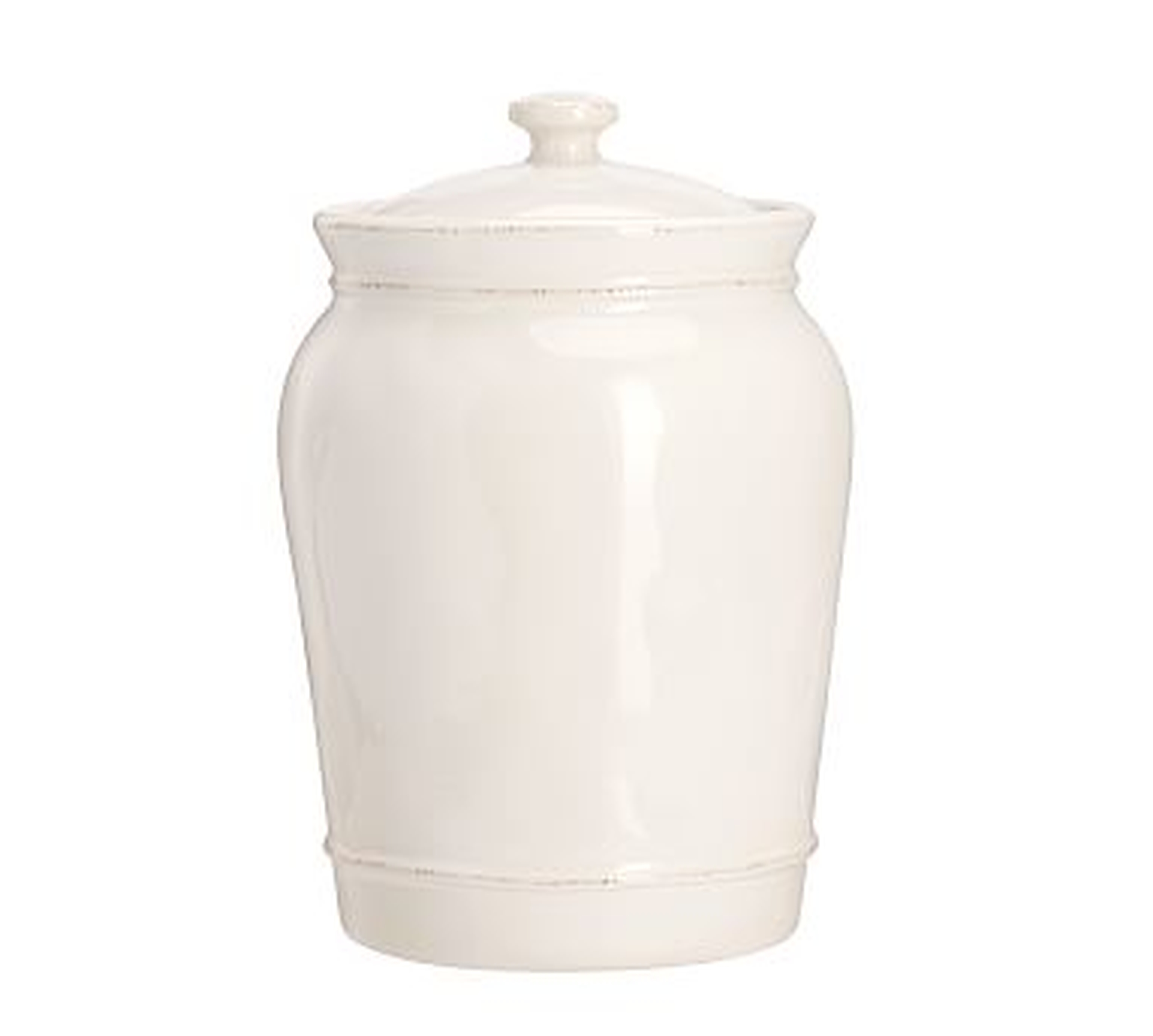 Cambria Canister, Tall, Stone - Pottery Barn