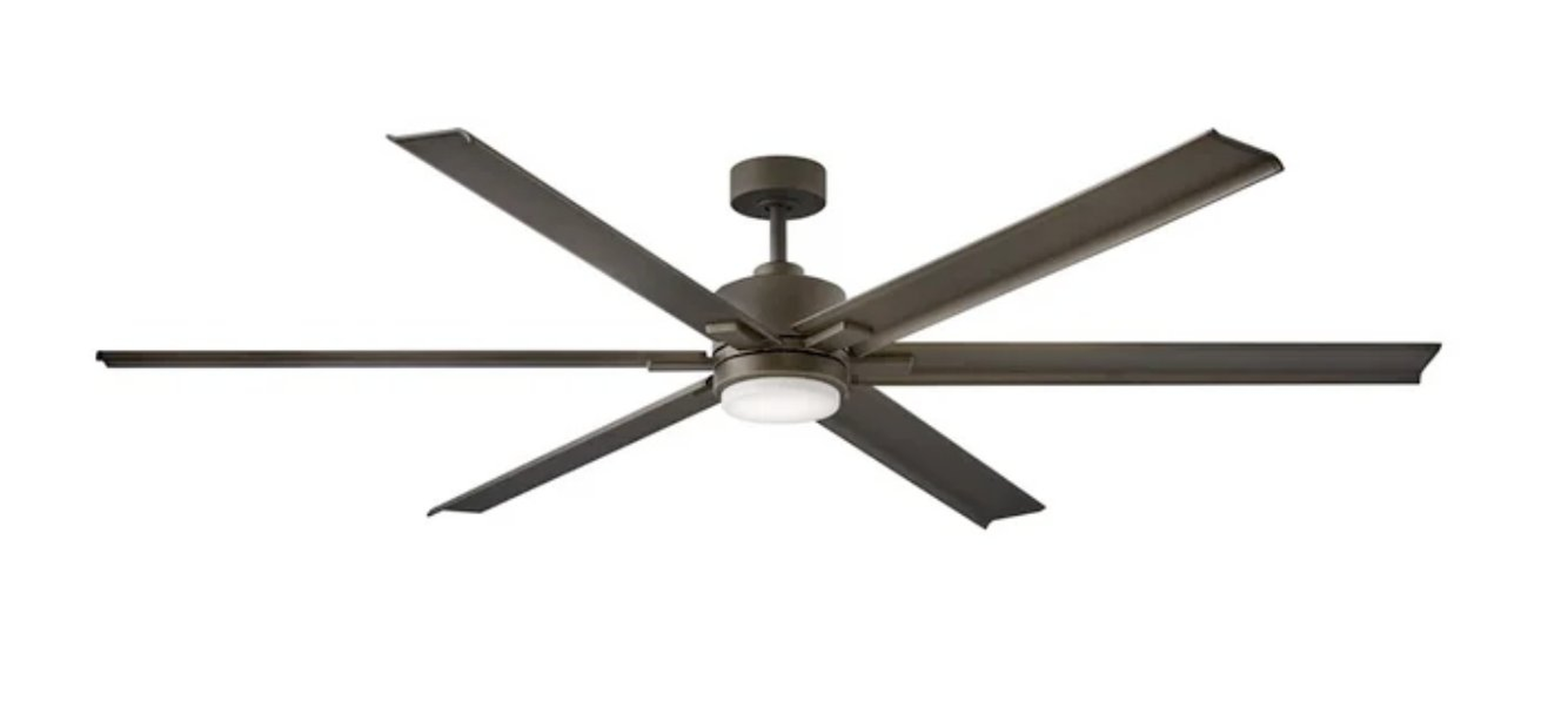 82'' Kalonice 6 - Blade LED Standard Ceiling Fan with Wall Control and Light Kit Included - Wayfair