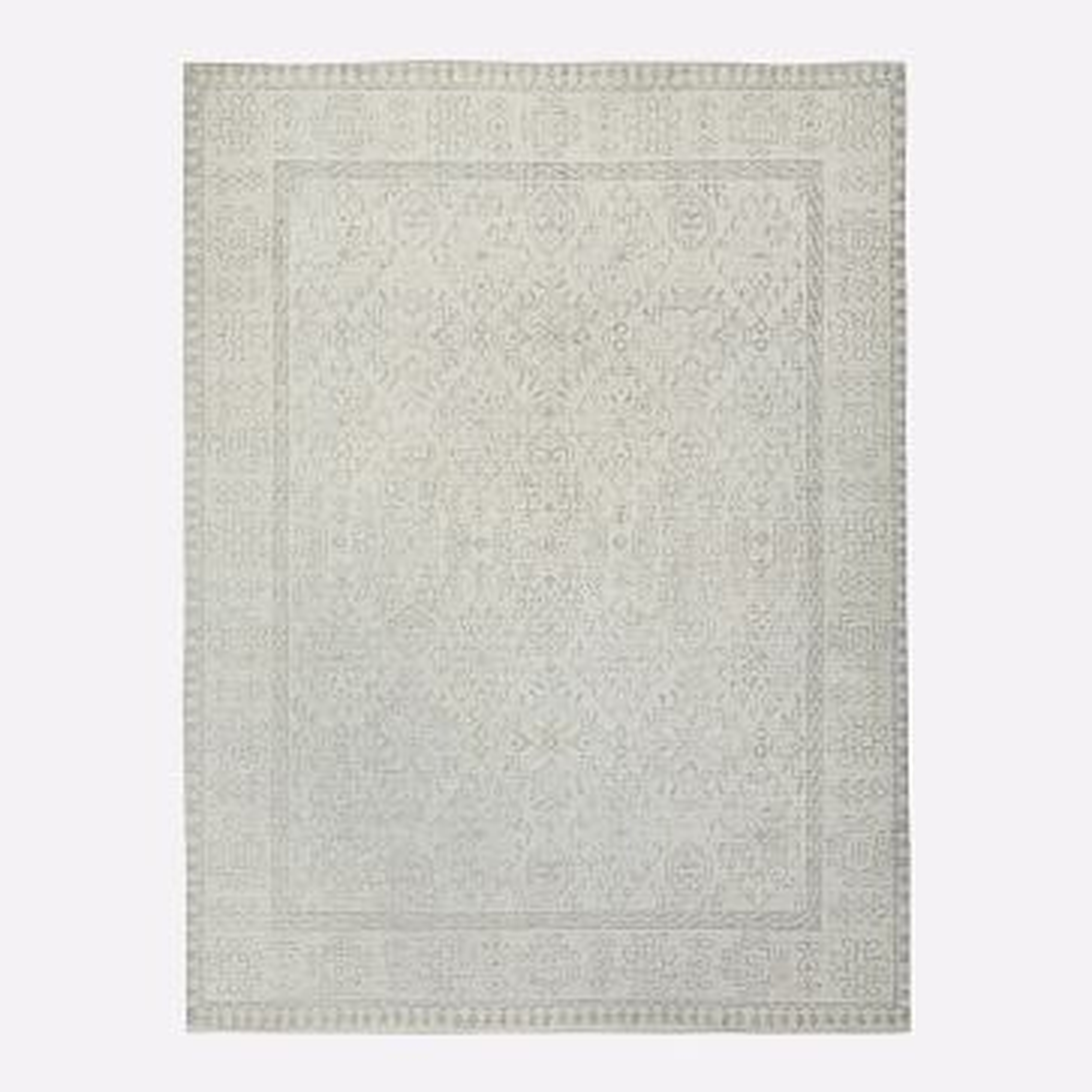 Hand Knotted Amica Rug, 8'x10', Ivory - West Elm
