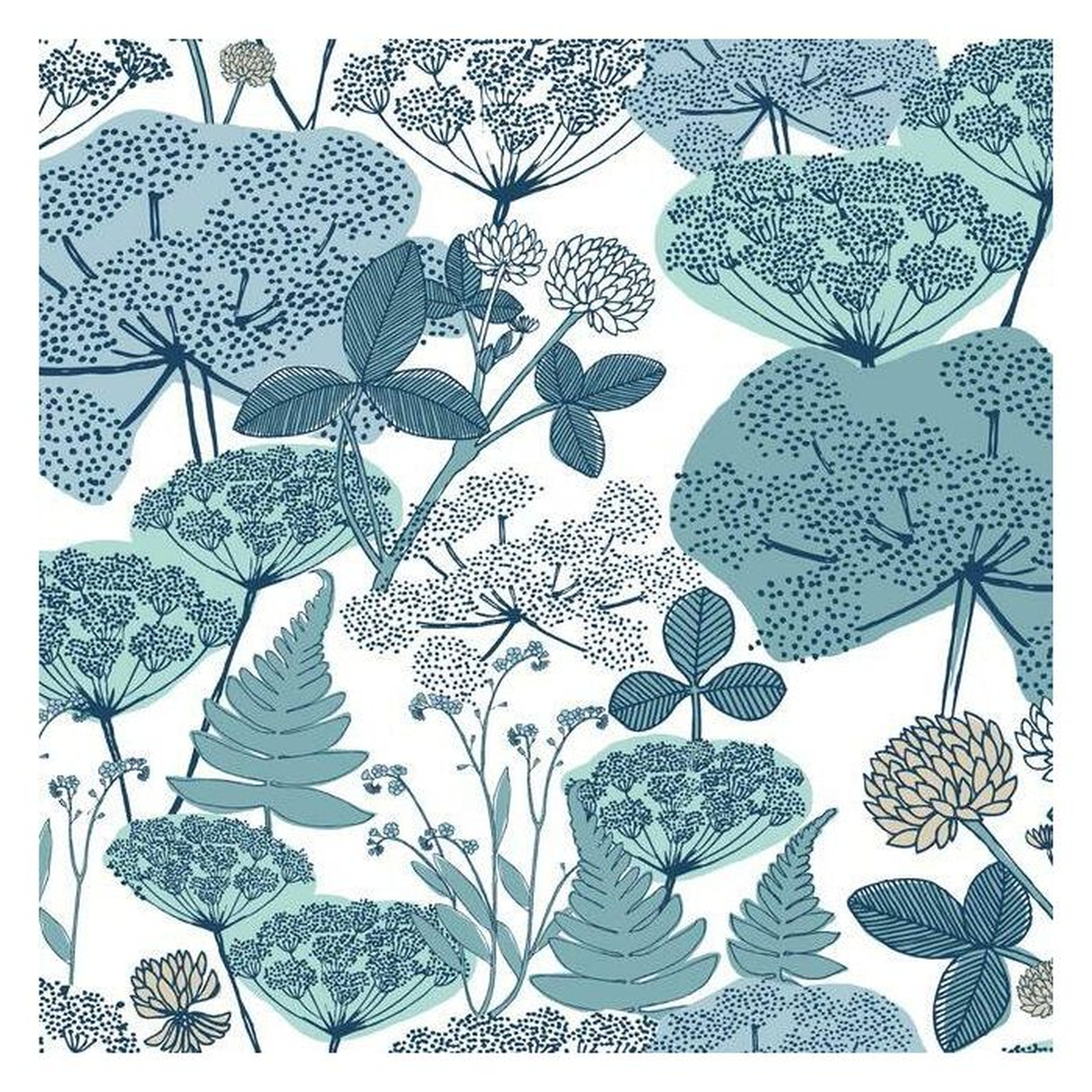 Niittypolku Peel and Stick Wallpaper - York Wallcoverings