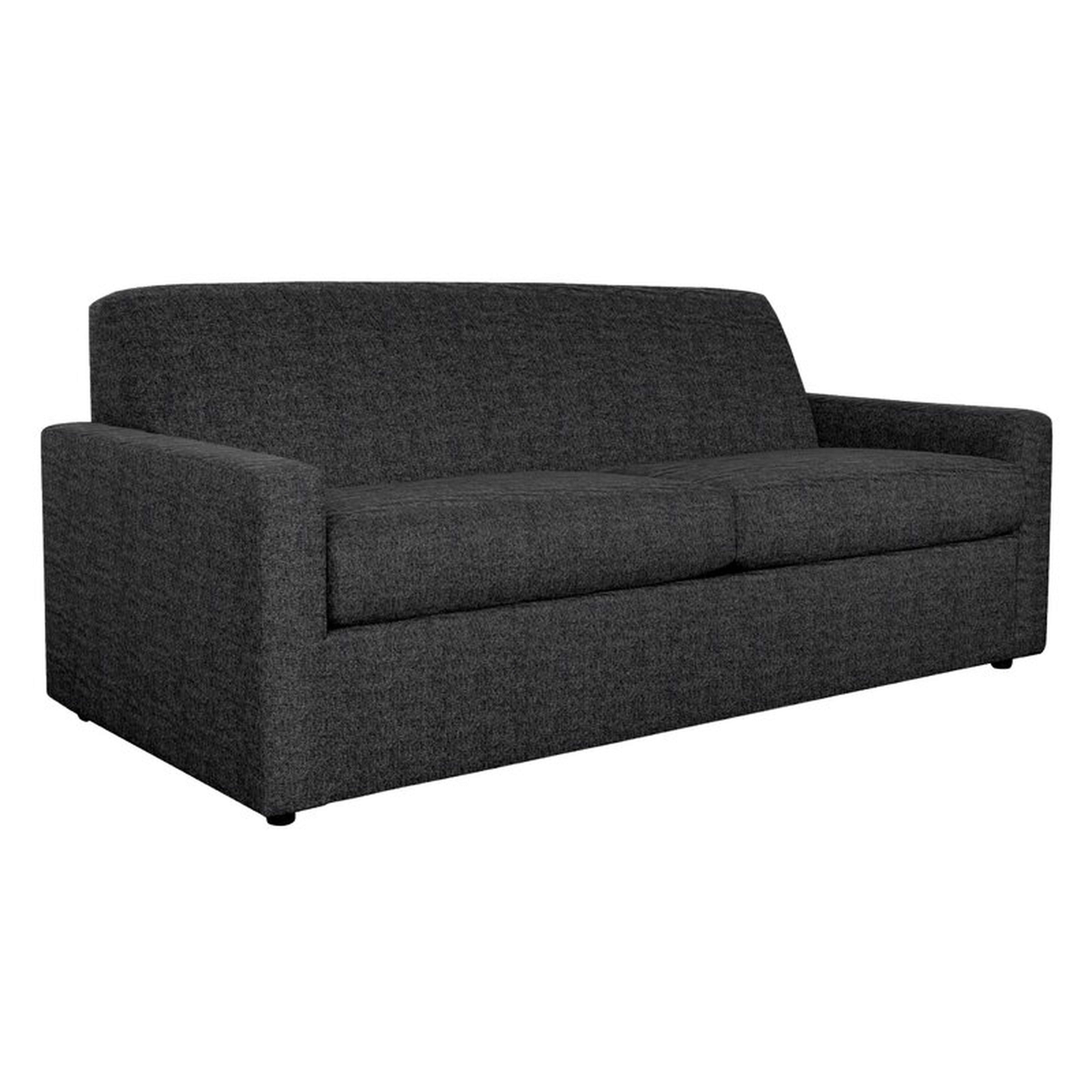 Wells 76.5" Square Arm Sofa Bed with USB - Wayfair