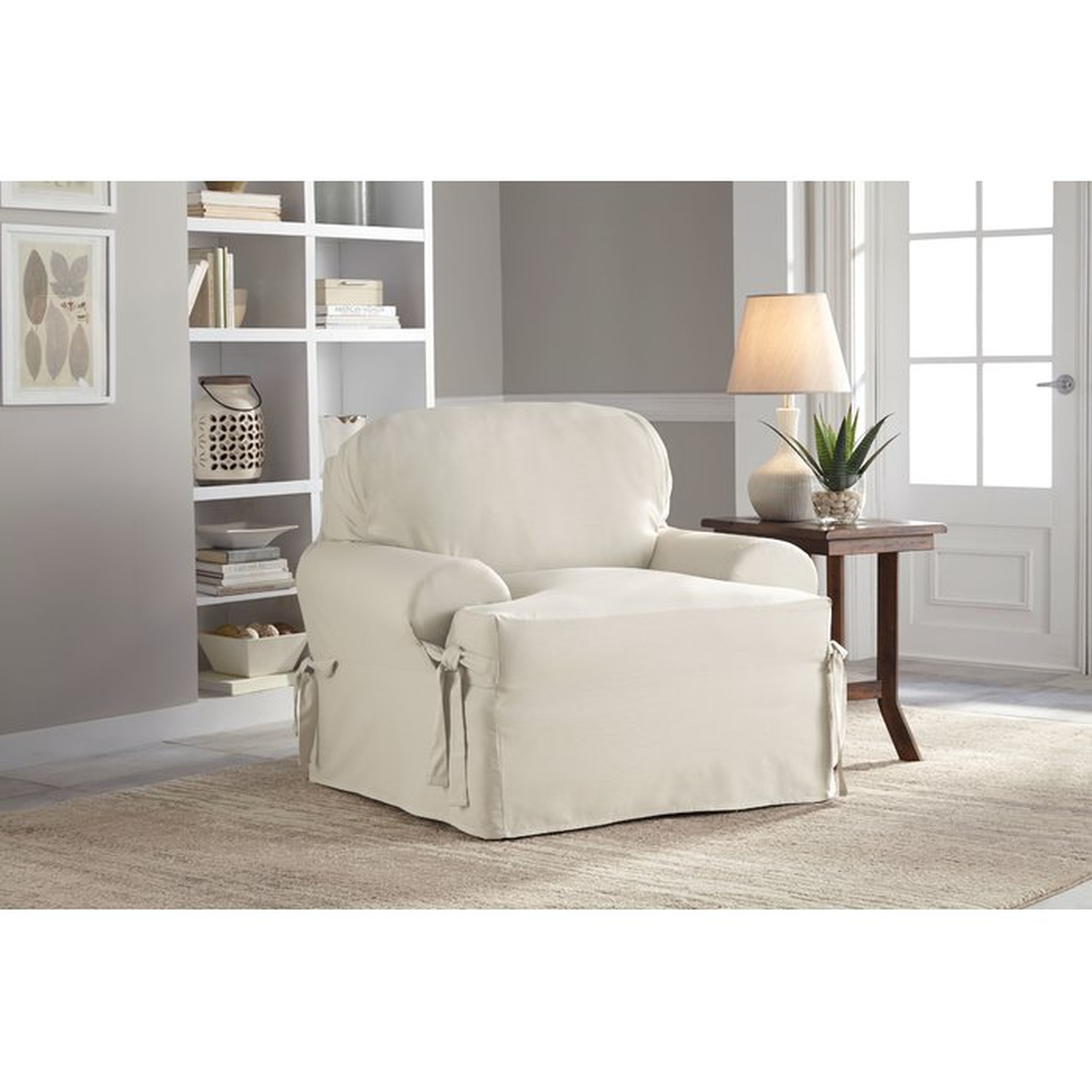T-Cushion Armchair Slipcover - Wayfair