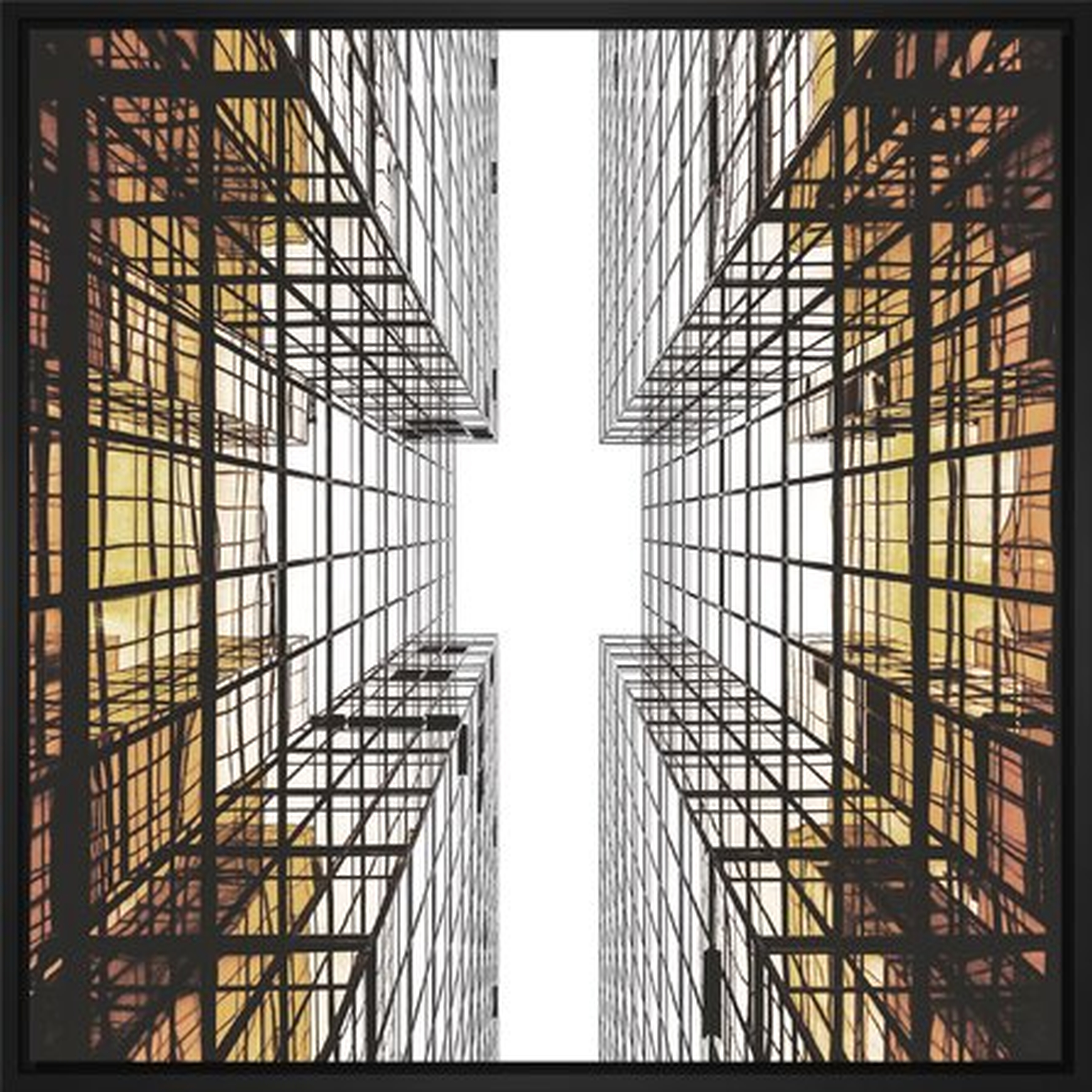 JBass Grand Gallery Collection Golden Windows - Picture Frame Photograph on Canvas - Perigold