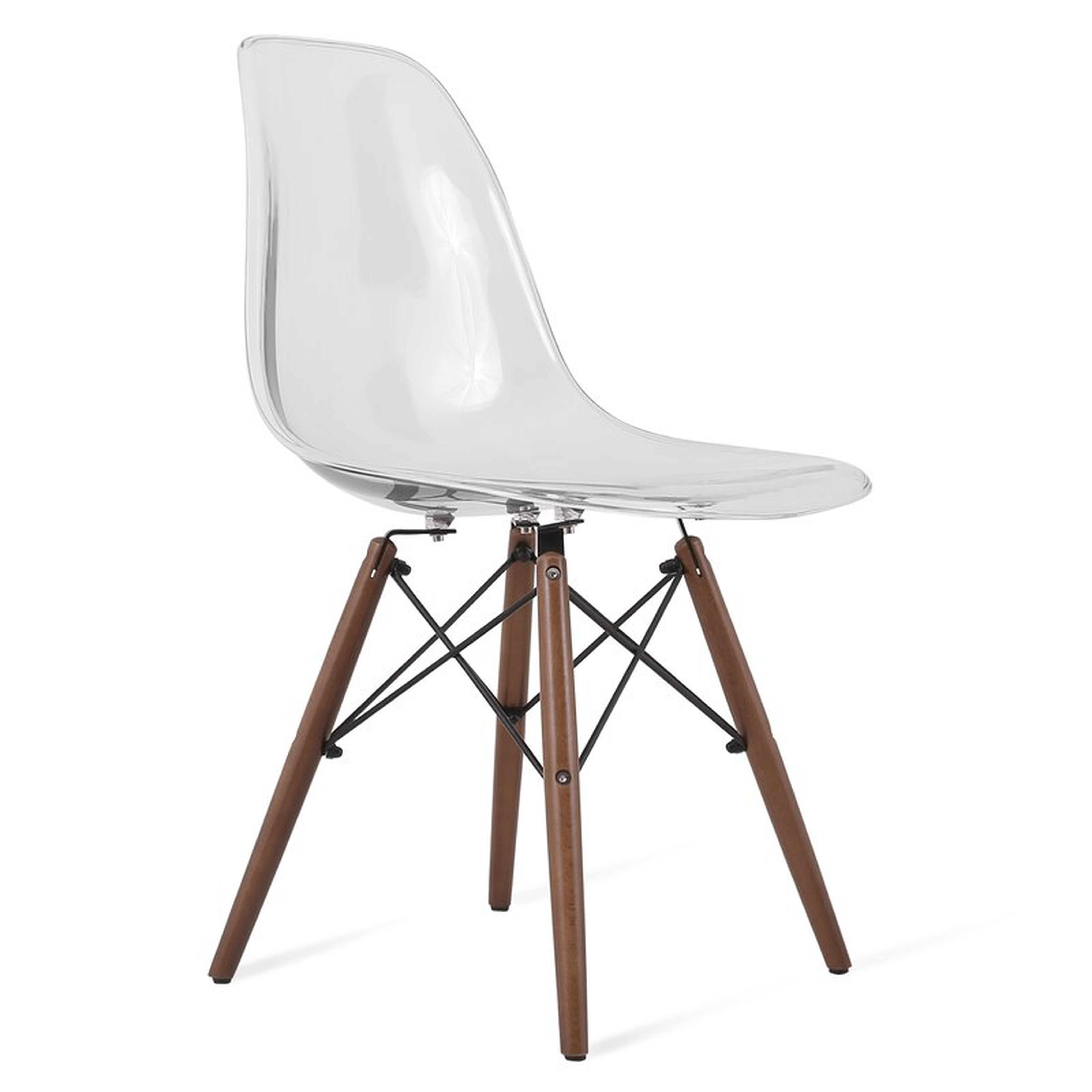 Harrison Solid Wood Clear Dining Chair - Wayfair