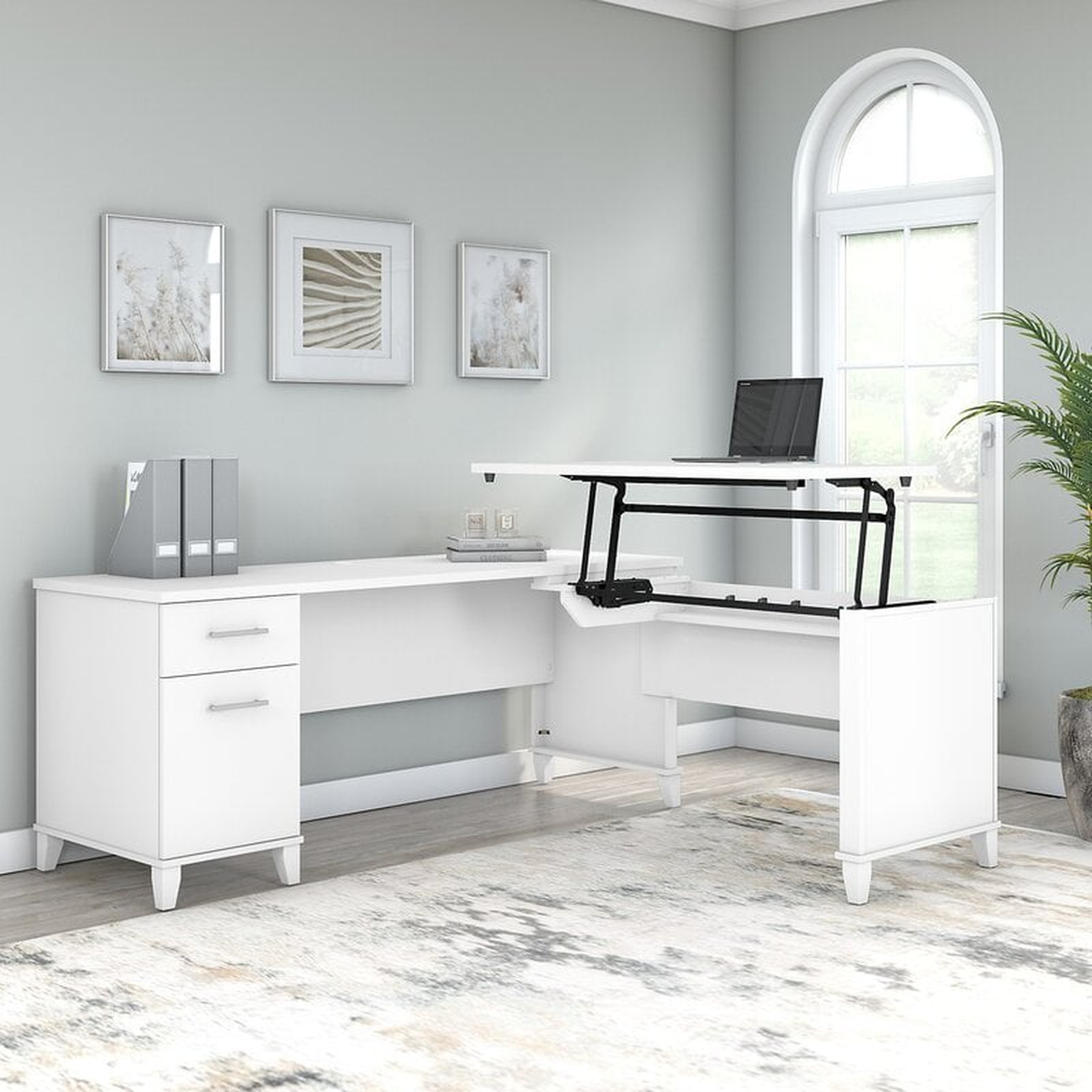 Anousha 71.02'' Desk - Wayfair