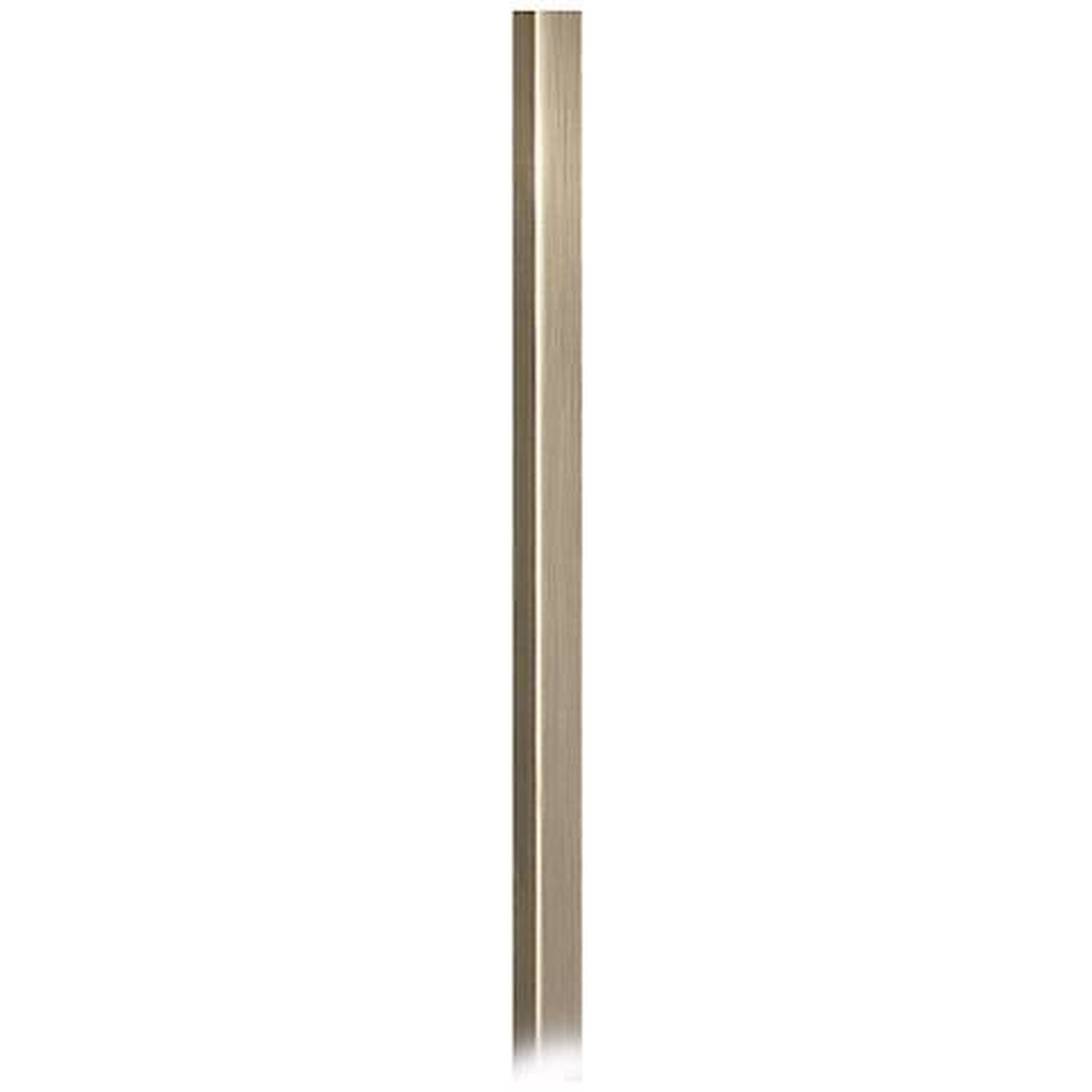 30" Long Antique Brass Cord Cover 2 - Lamps Plus