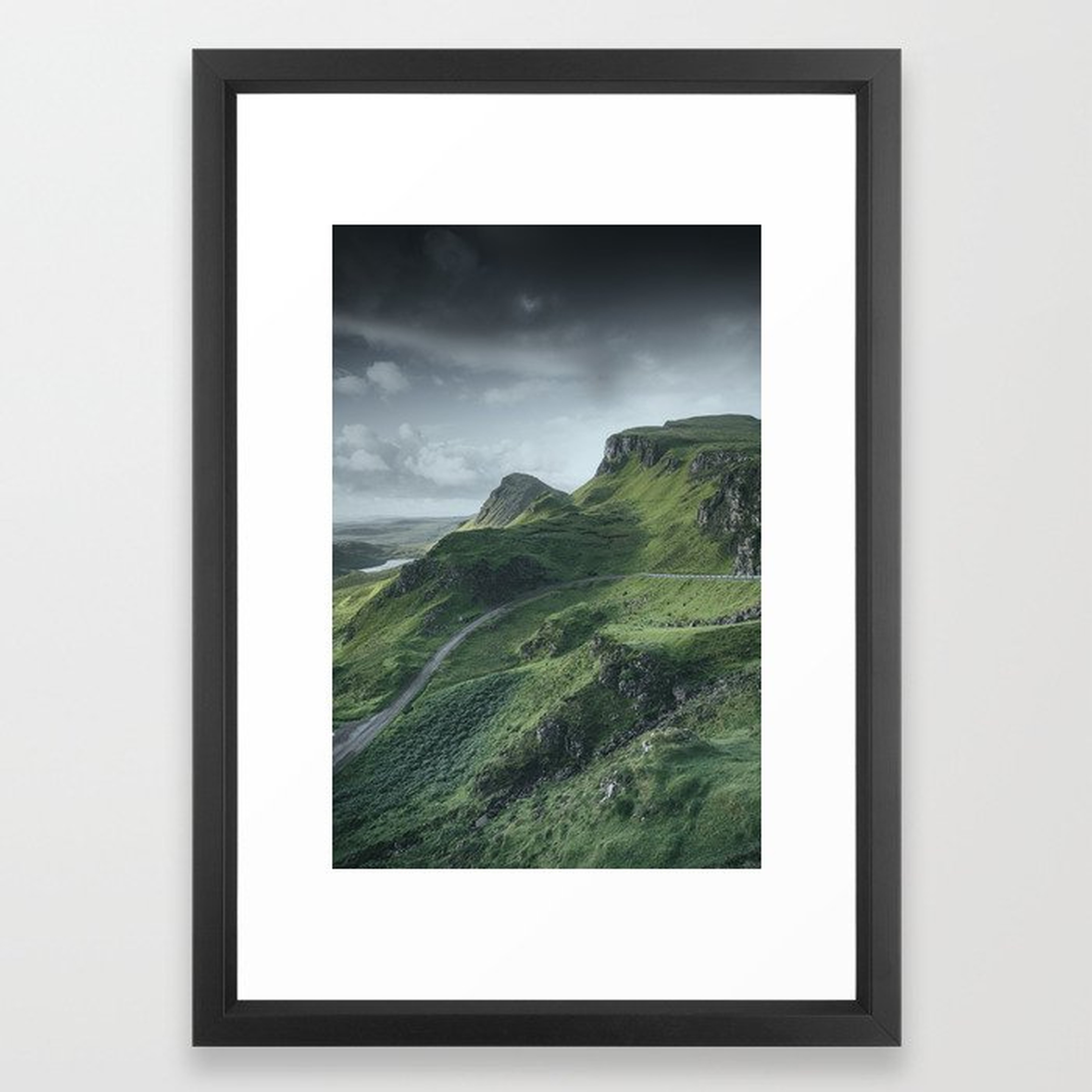 Up in the Clouds Framed Art Print by David Lichtneker - Society6