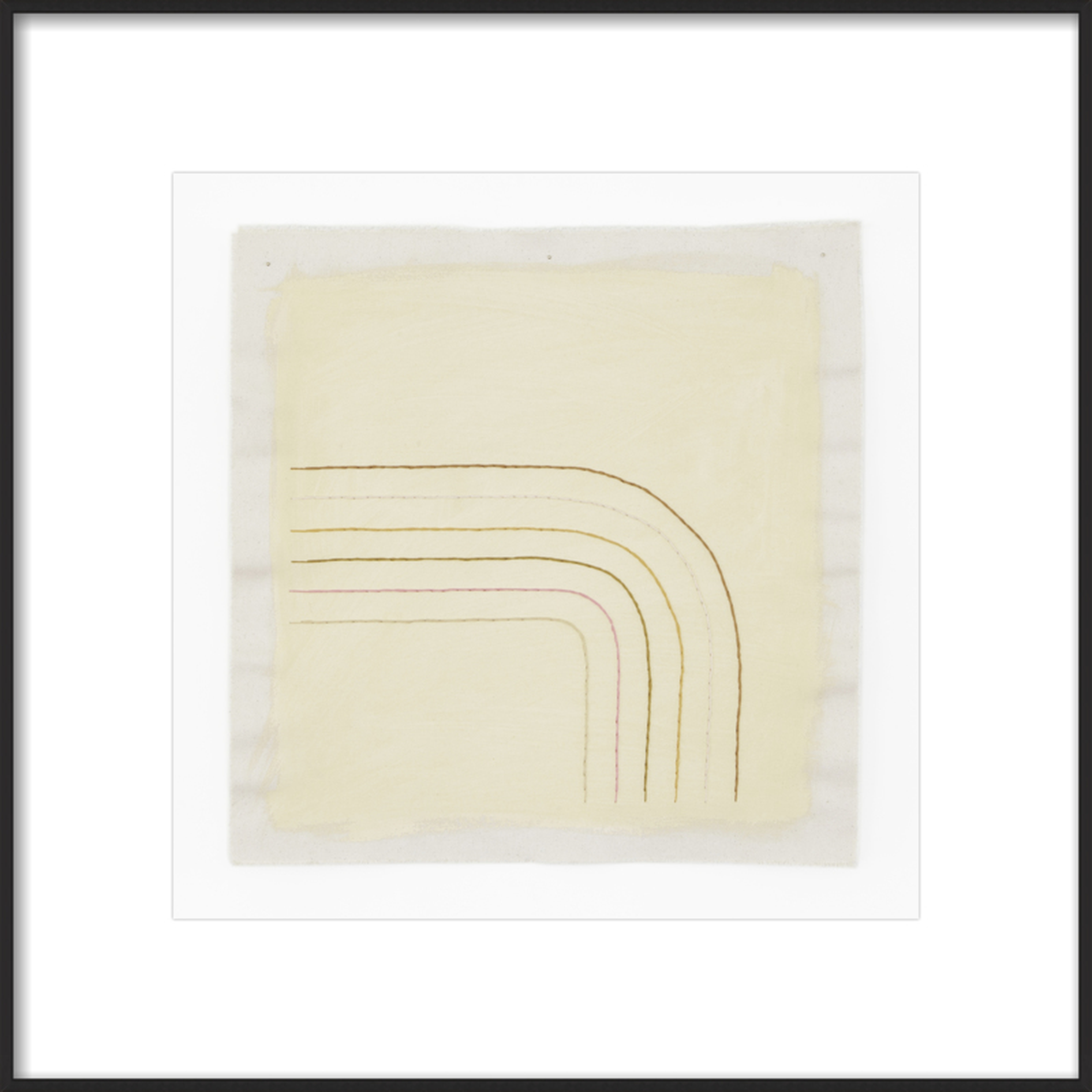Butter with Caramel Rainbow by Emily Keating Snyder for Artfully Walls - Artfully Walls