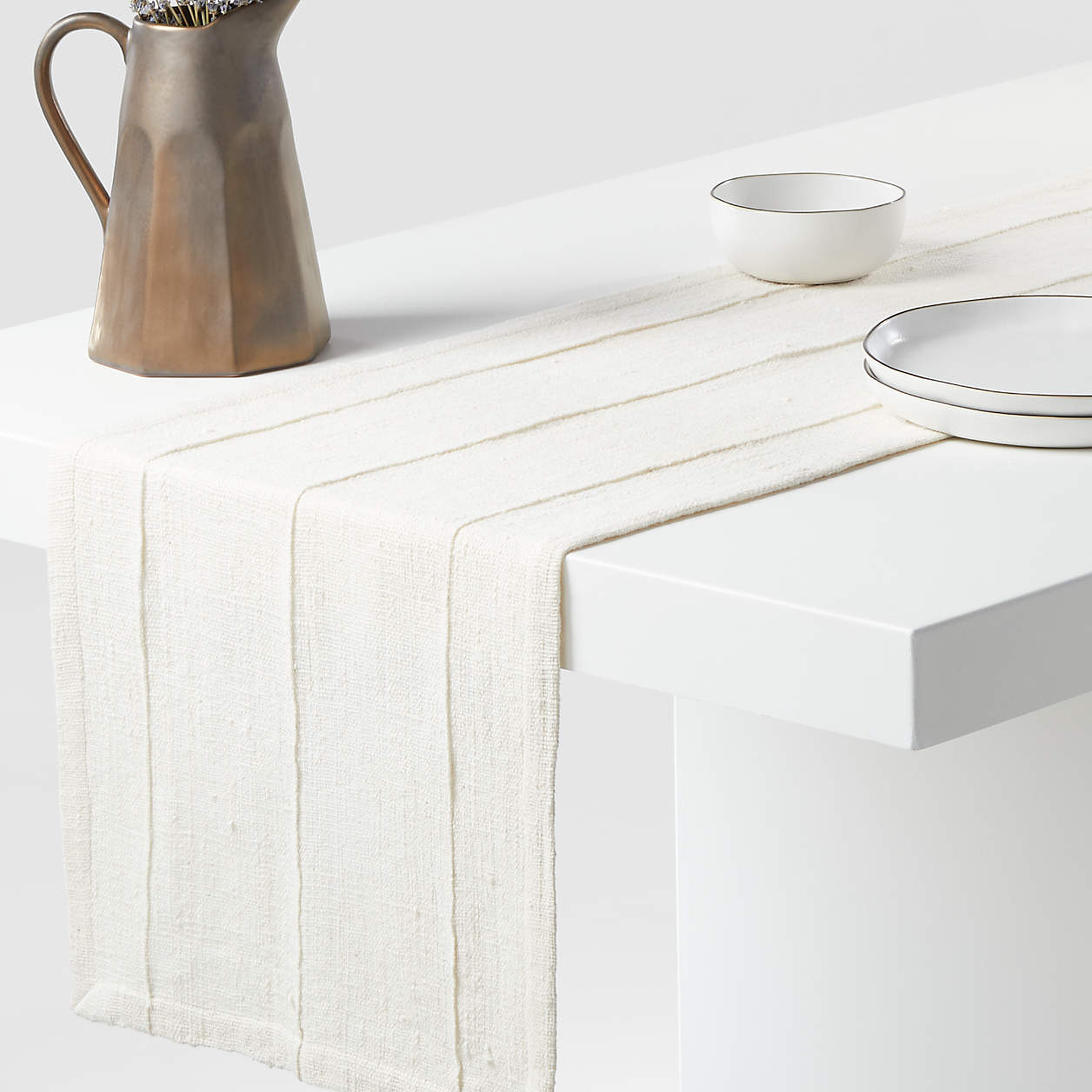 Matthew 108" Mudcloth Runner by Leanne Ford - Crate and Barrel