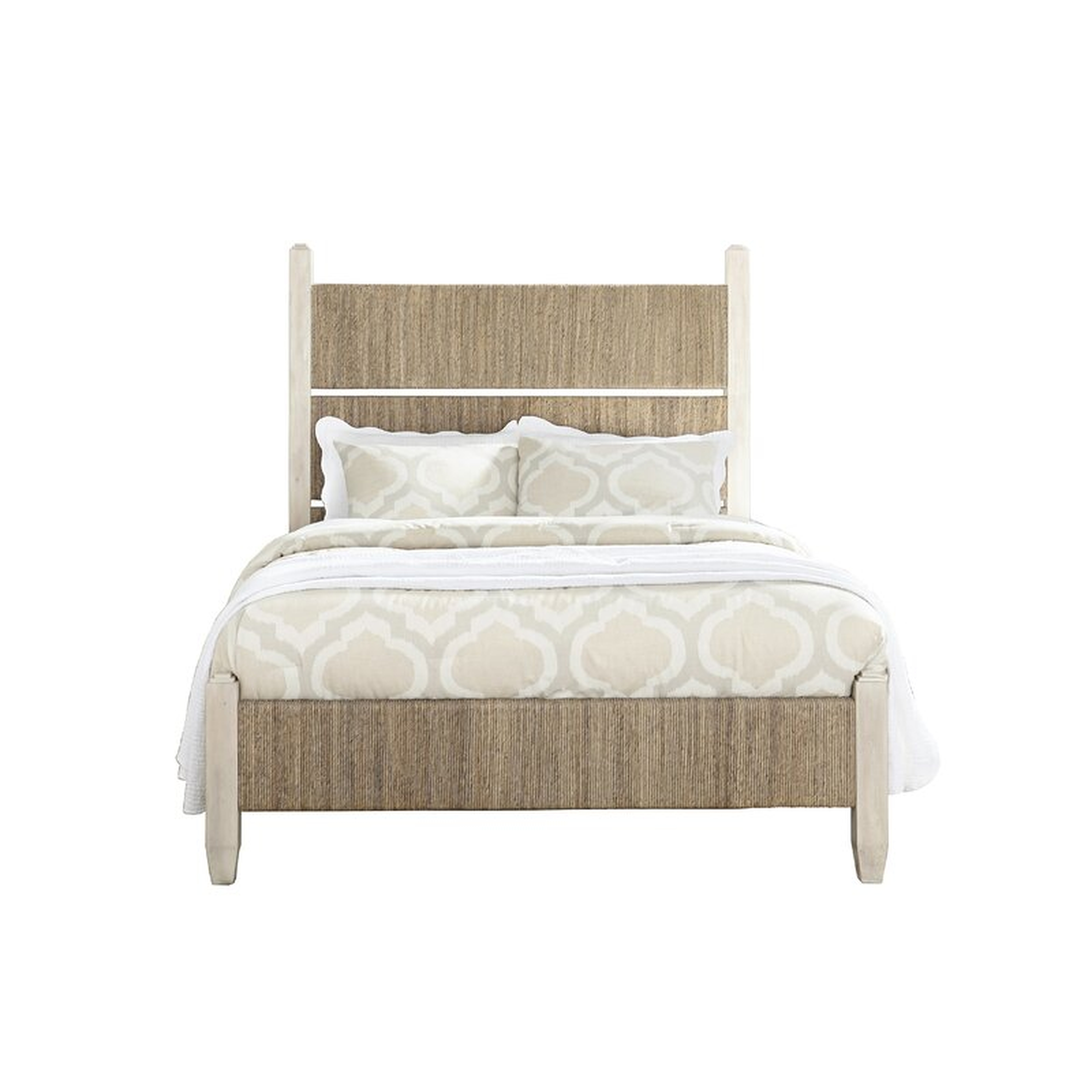 Graphite Woven King Bed - Wayfair