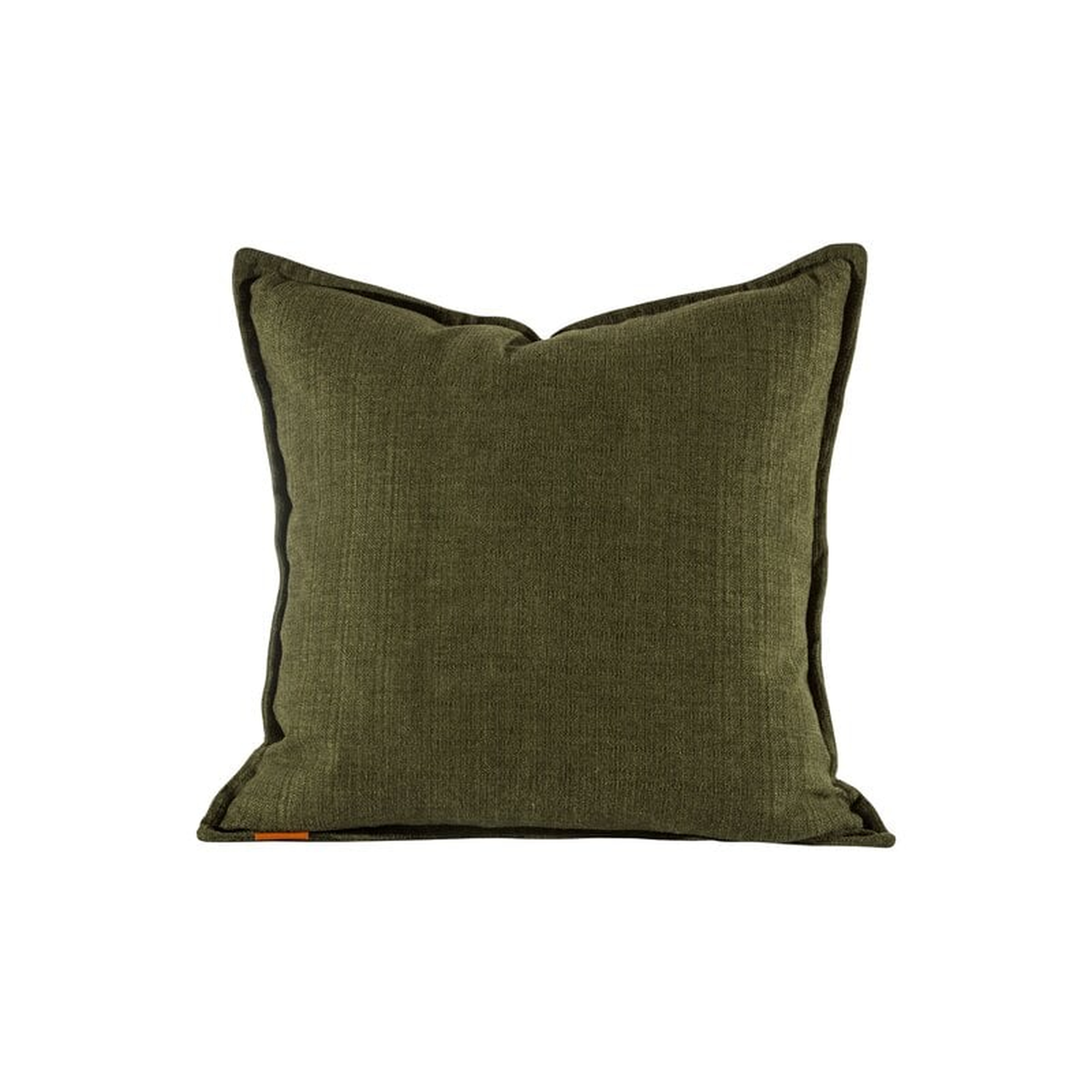 Aidan Gray Square Pillow Cover & Insert Color: Mossy Green - Perigold