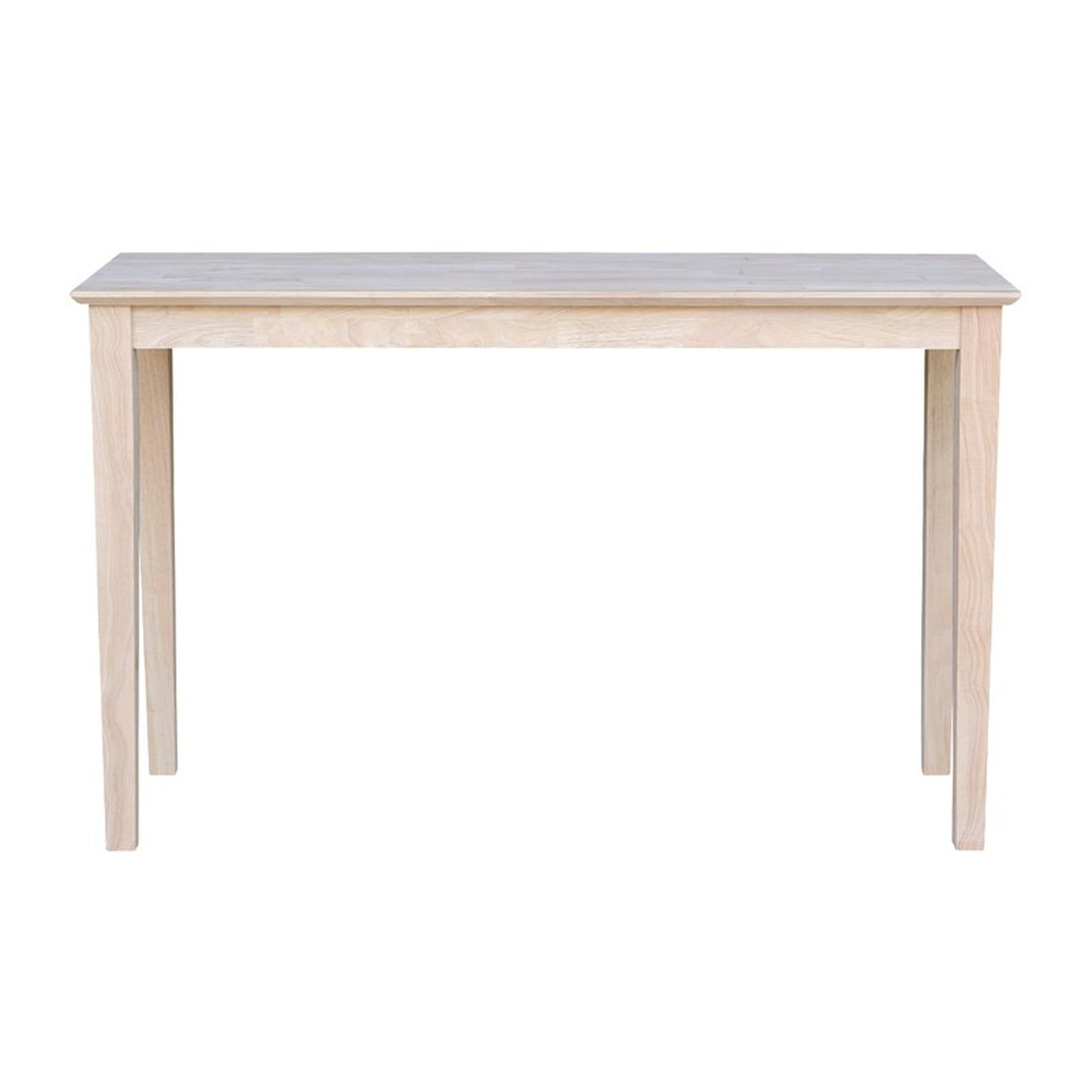 30" H x 60" W x 16" D Unfinished Kaiser Console Table - AllModern