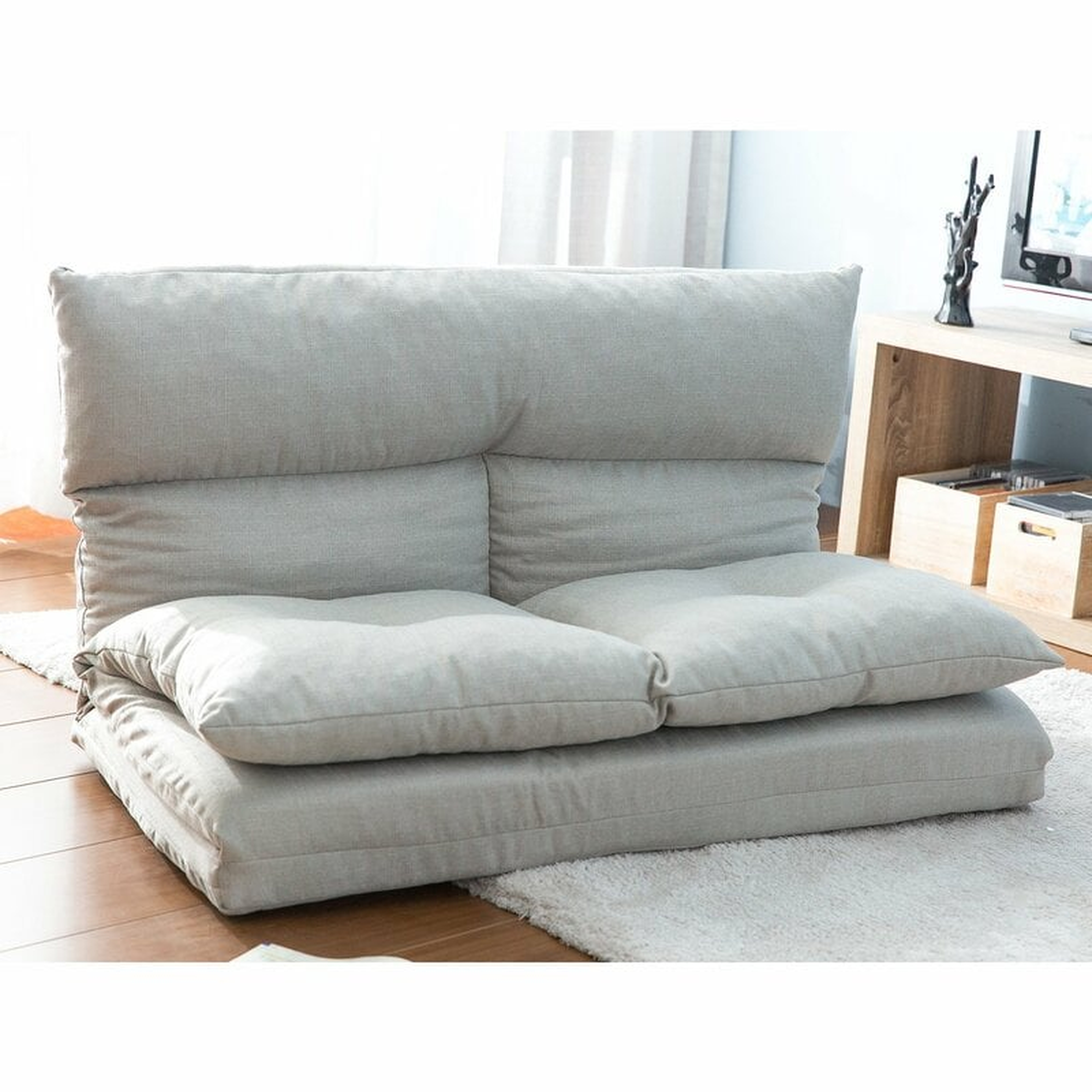 Fabric Folding Chaise Lounge Floor Sofa - Wayfair