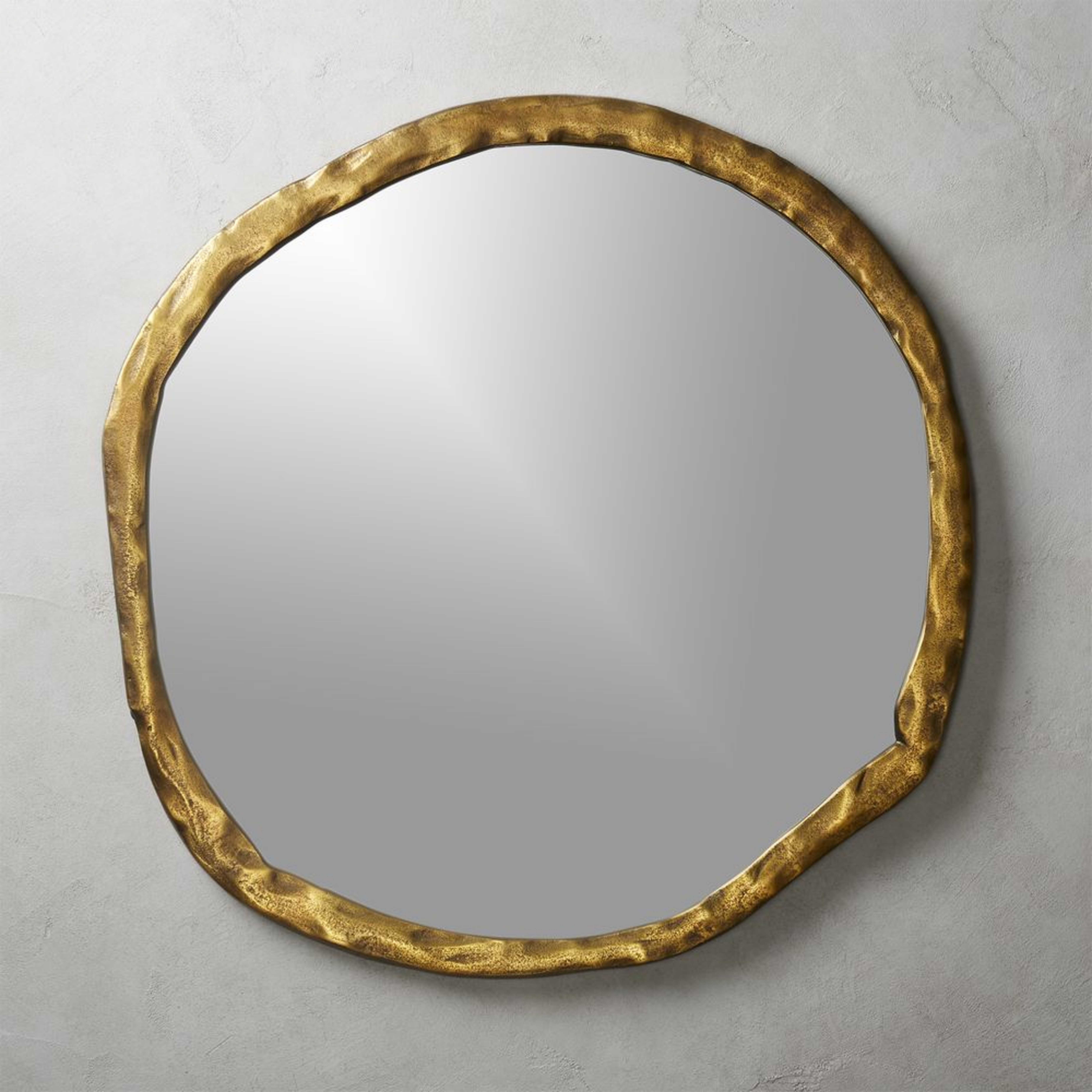 Abel Round Mirror 34" - CB2