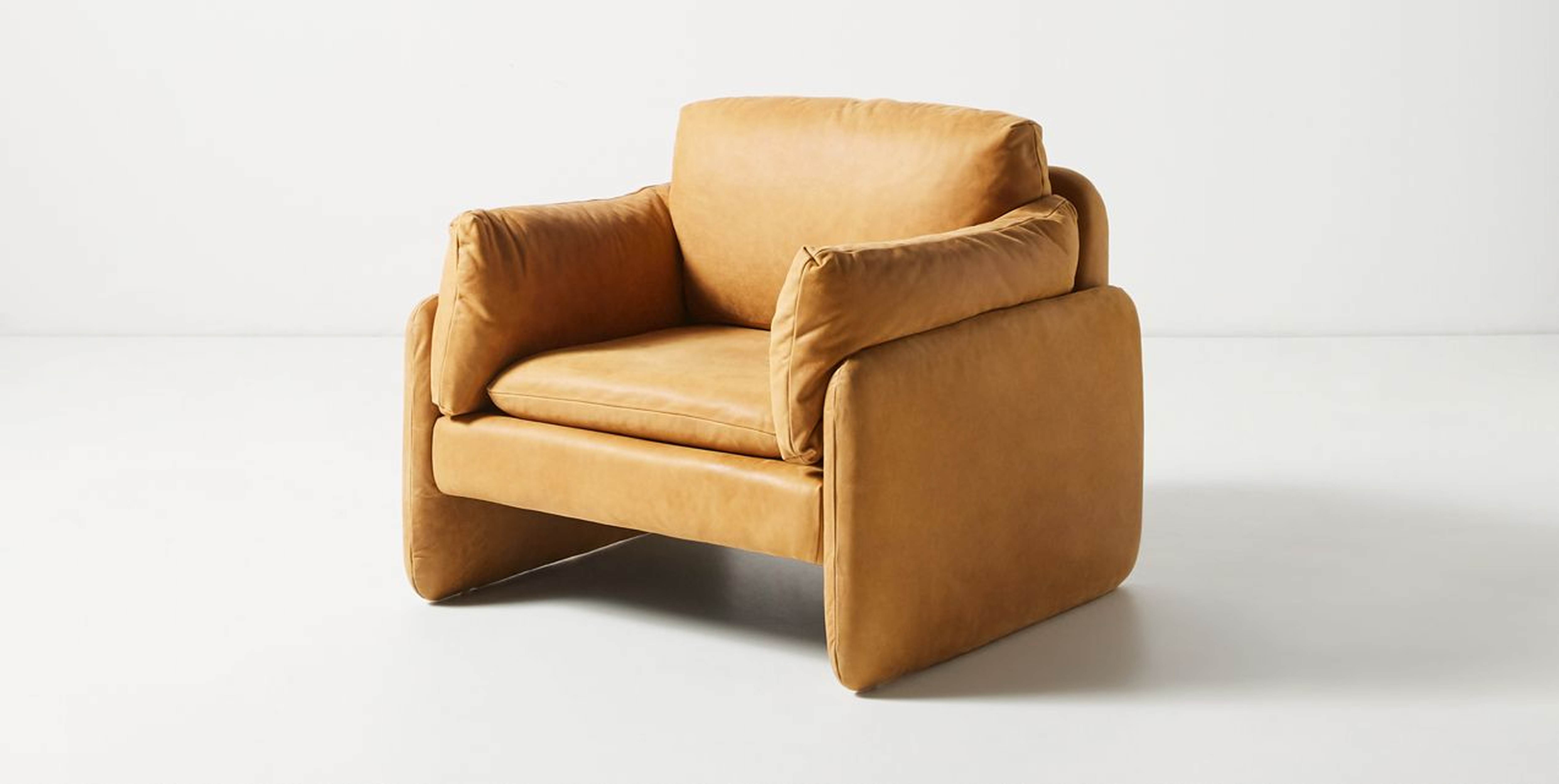 Gilmour Leather Chair - Anthropologie