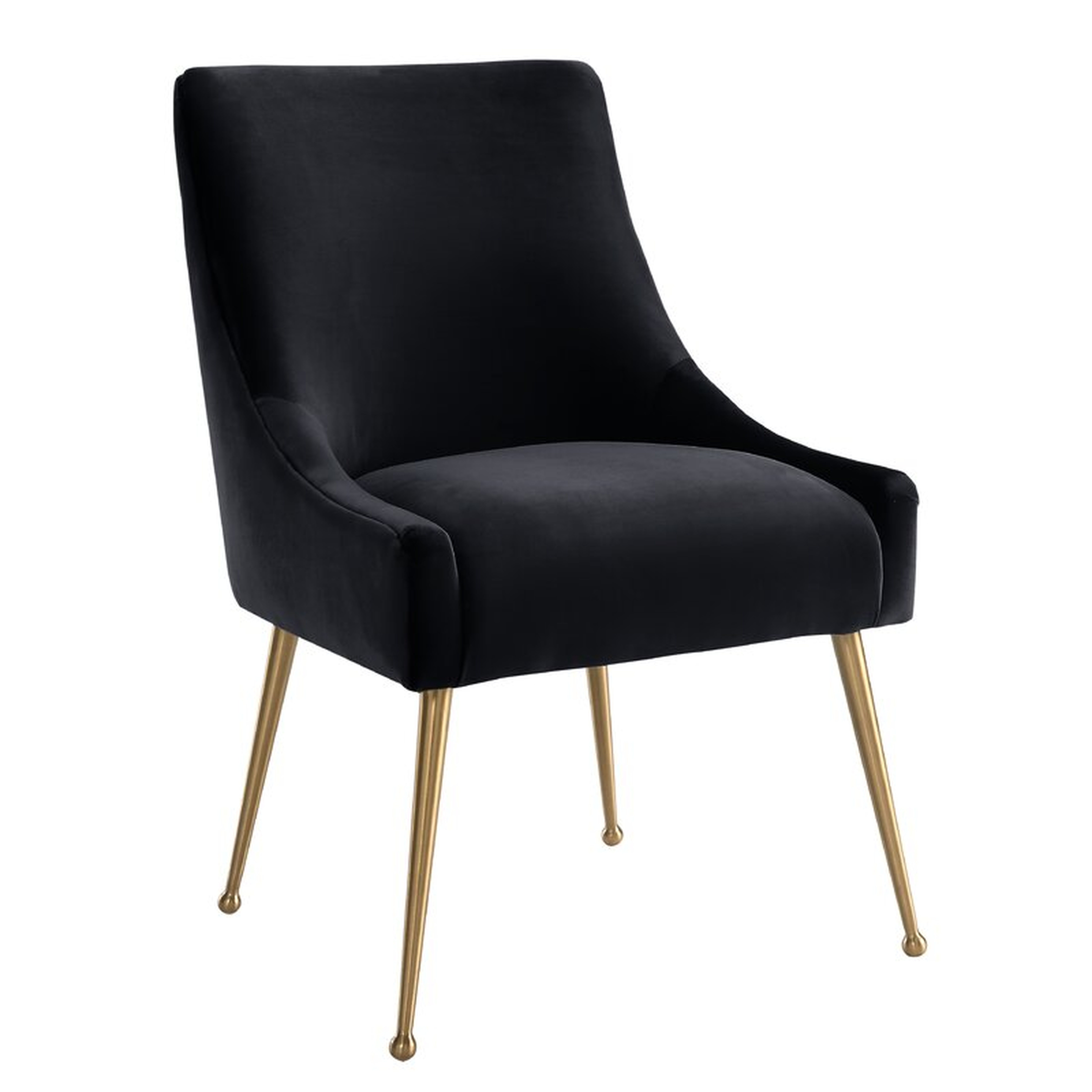 Dusek Velvet Upholstered Side Dining Chair - Wayfair