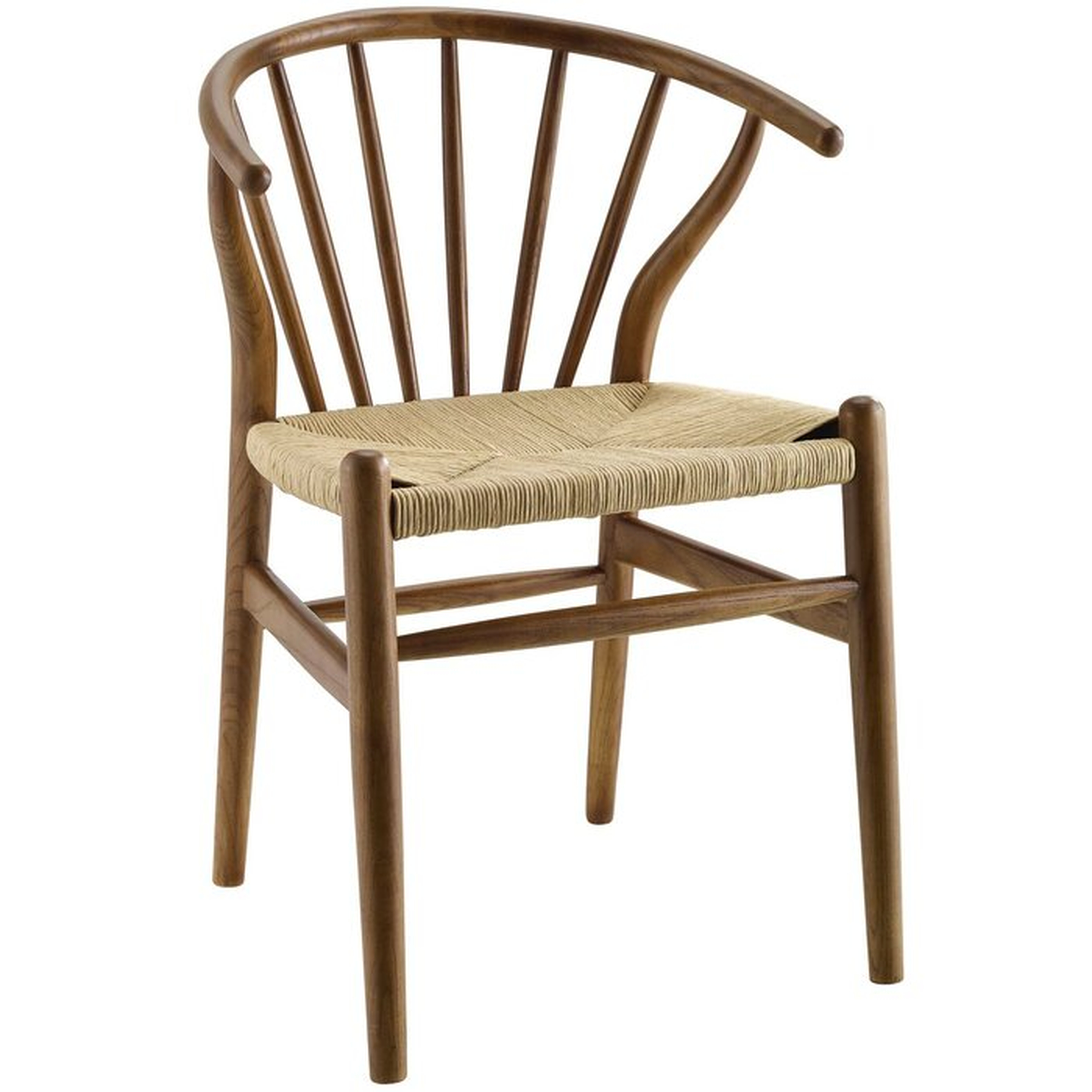 Weedman Spindle Wood Dining Side Chair Walnut - Wayfair