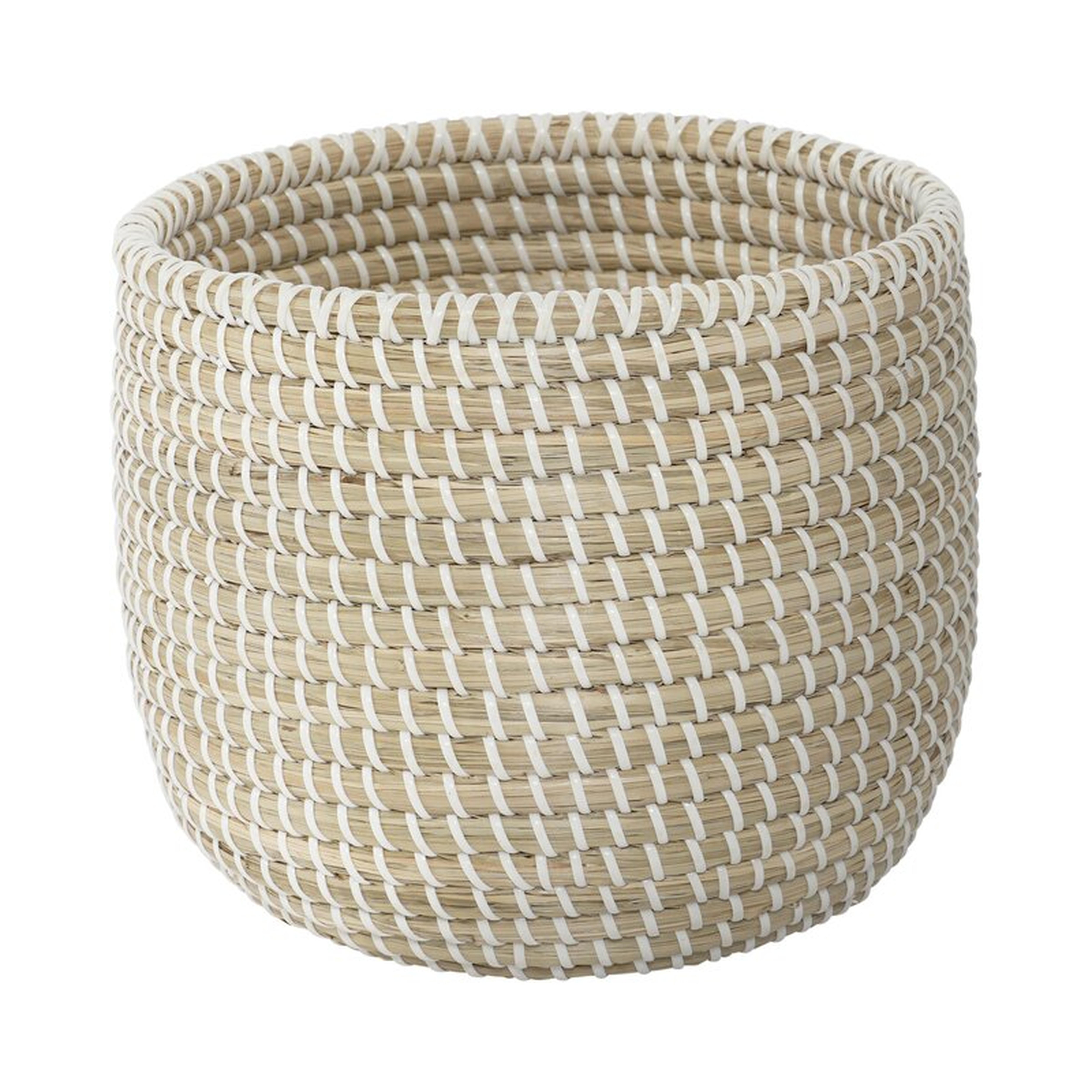 Natural Seagrass Basket - Wayfair