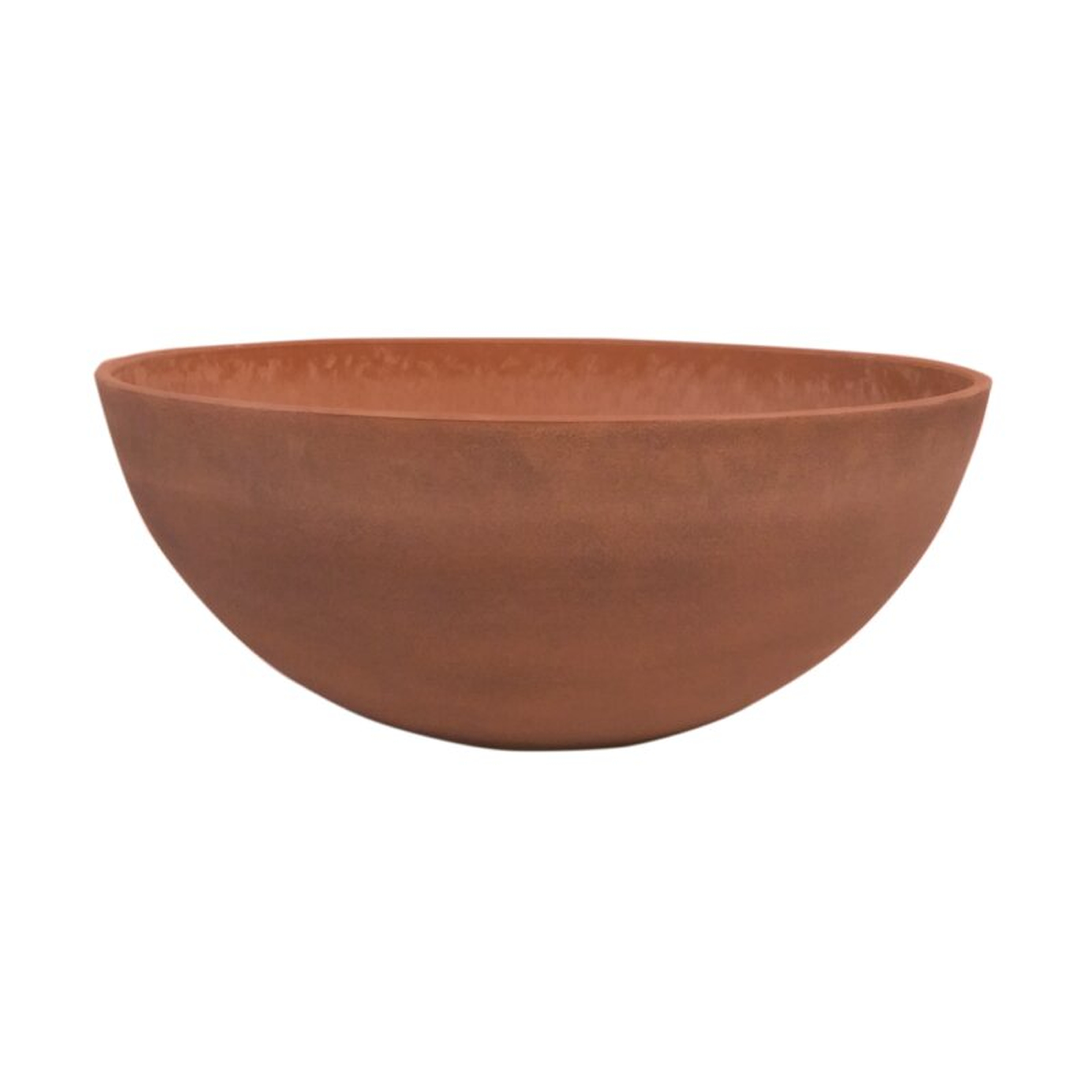 Bigham Bowl Composite Pot Planter - Wayfair