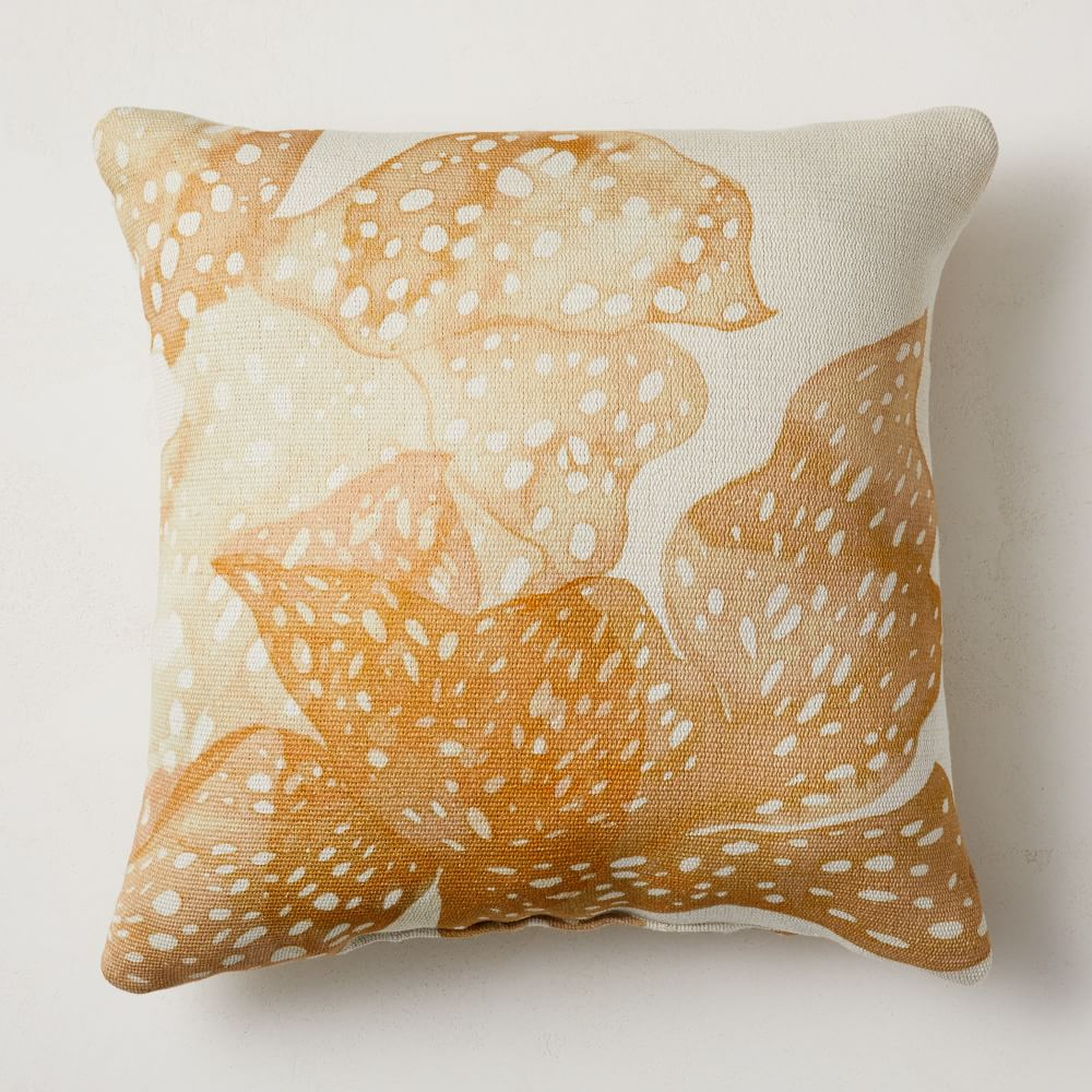 Outdoor Coral Pillow - West Elm