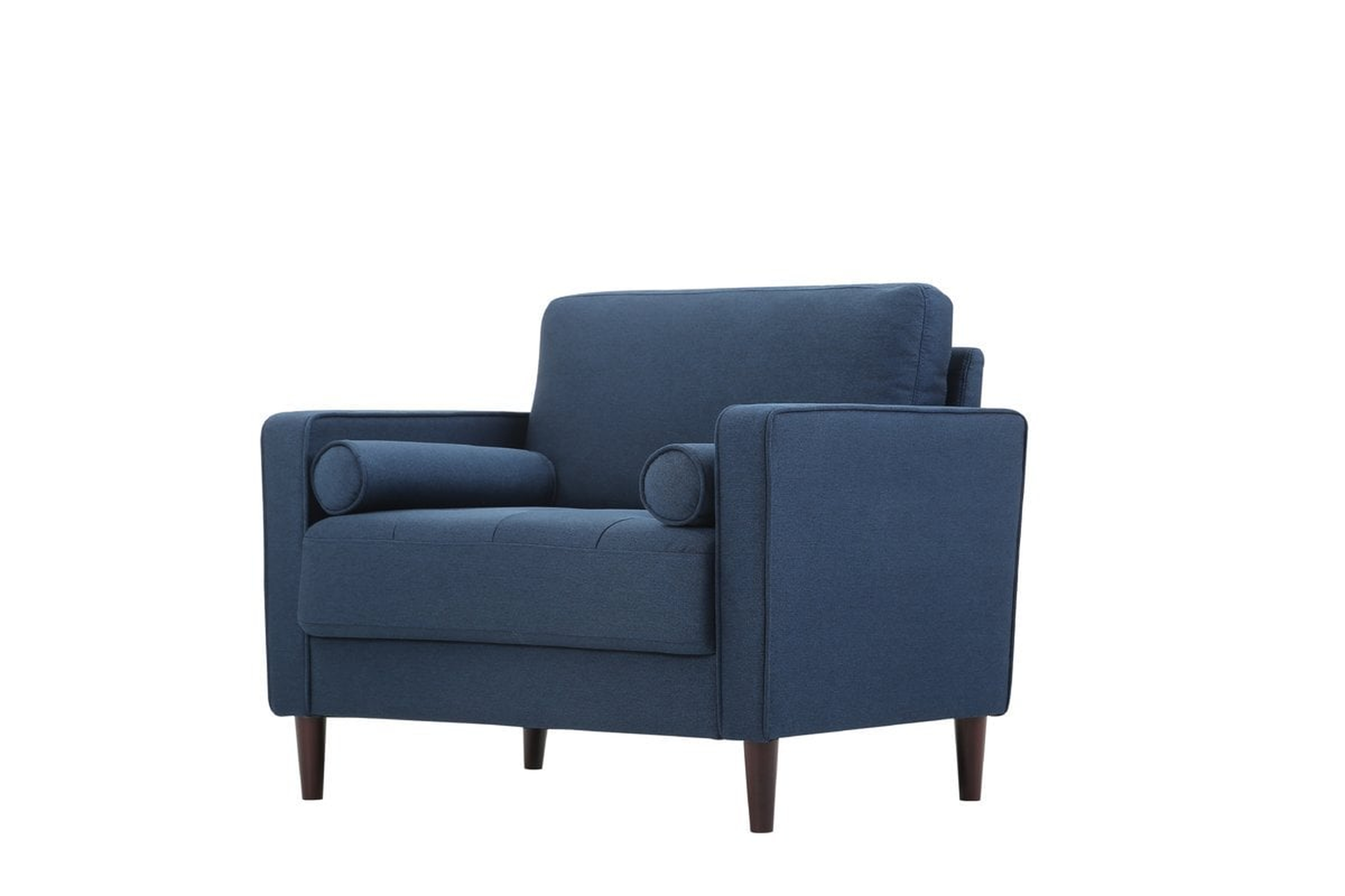 Garren Armchair, dark navy blue - Wayfair