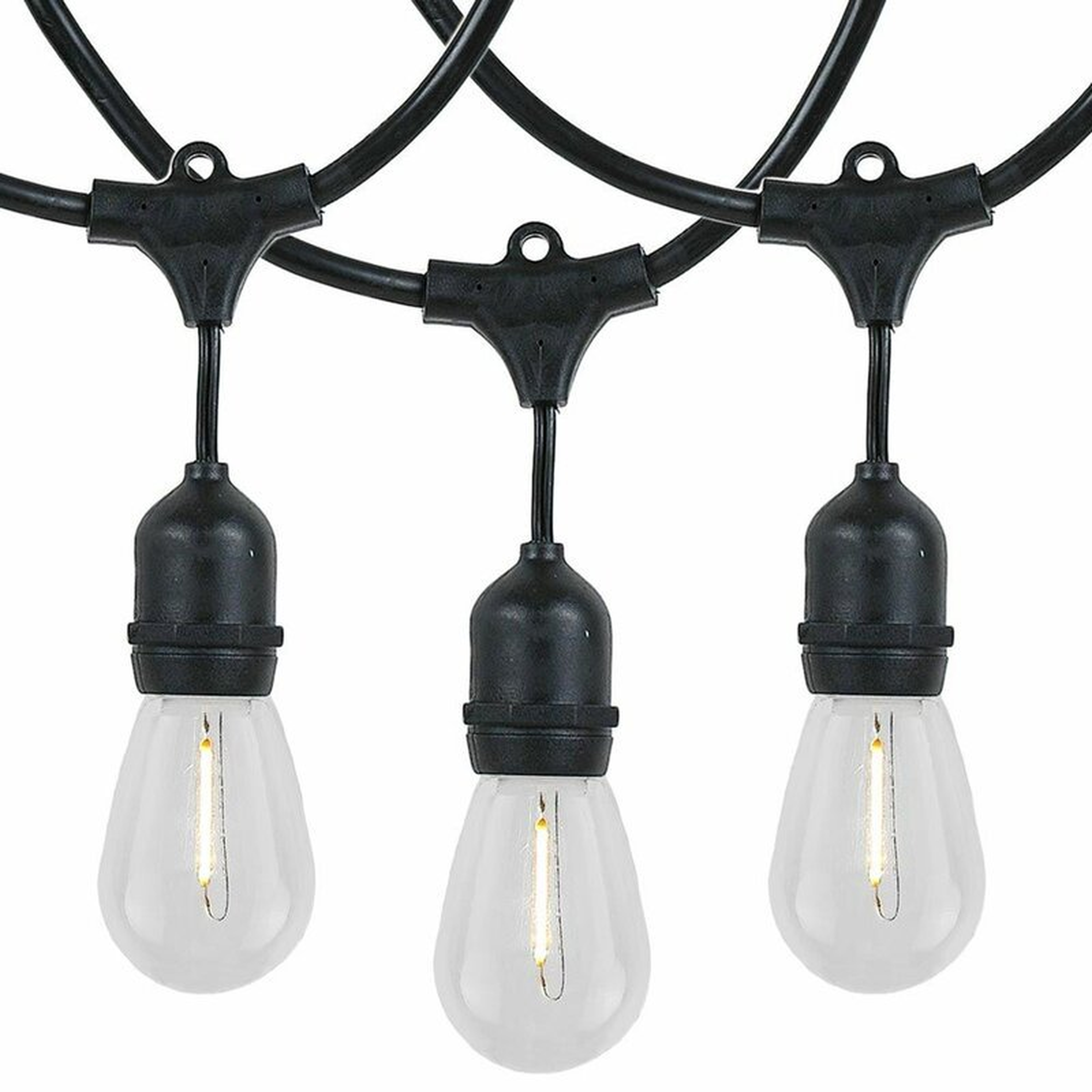 Docia 48' Outdoor 26 - Bulb Standard String Light - Wayfair