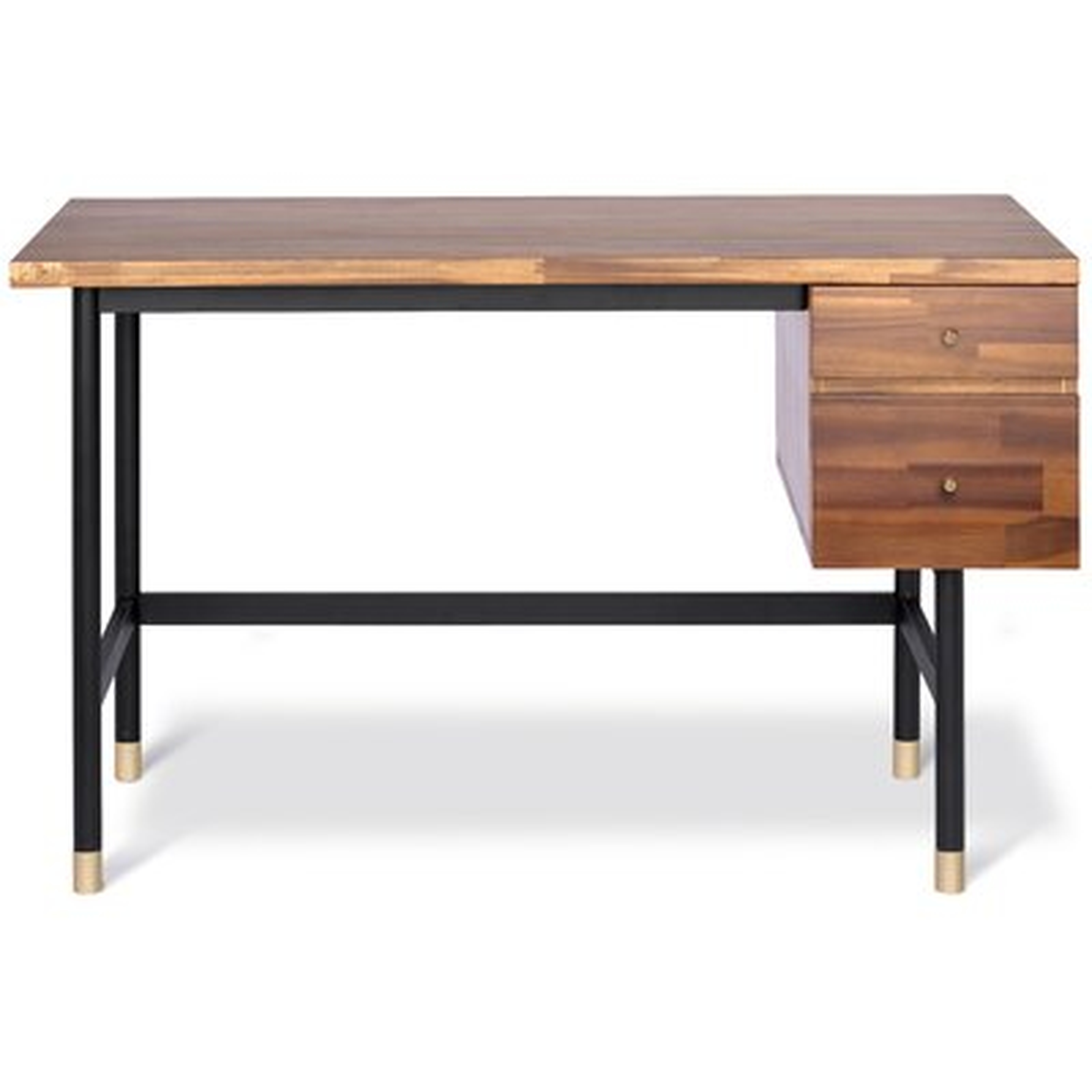 Tressa Solid Wood Desk - Wayfair